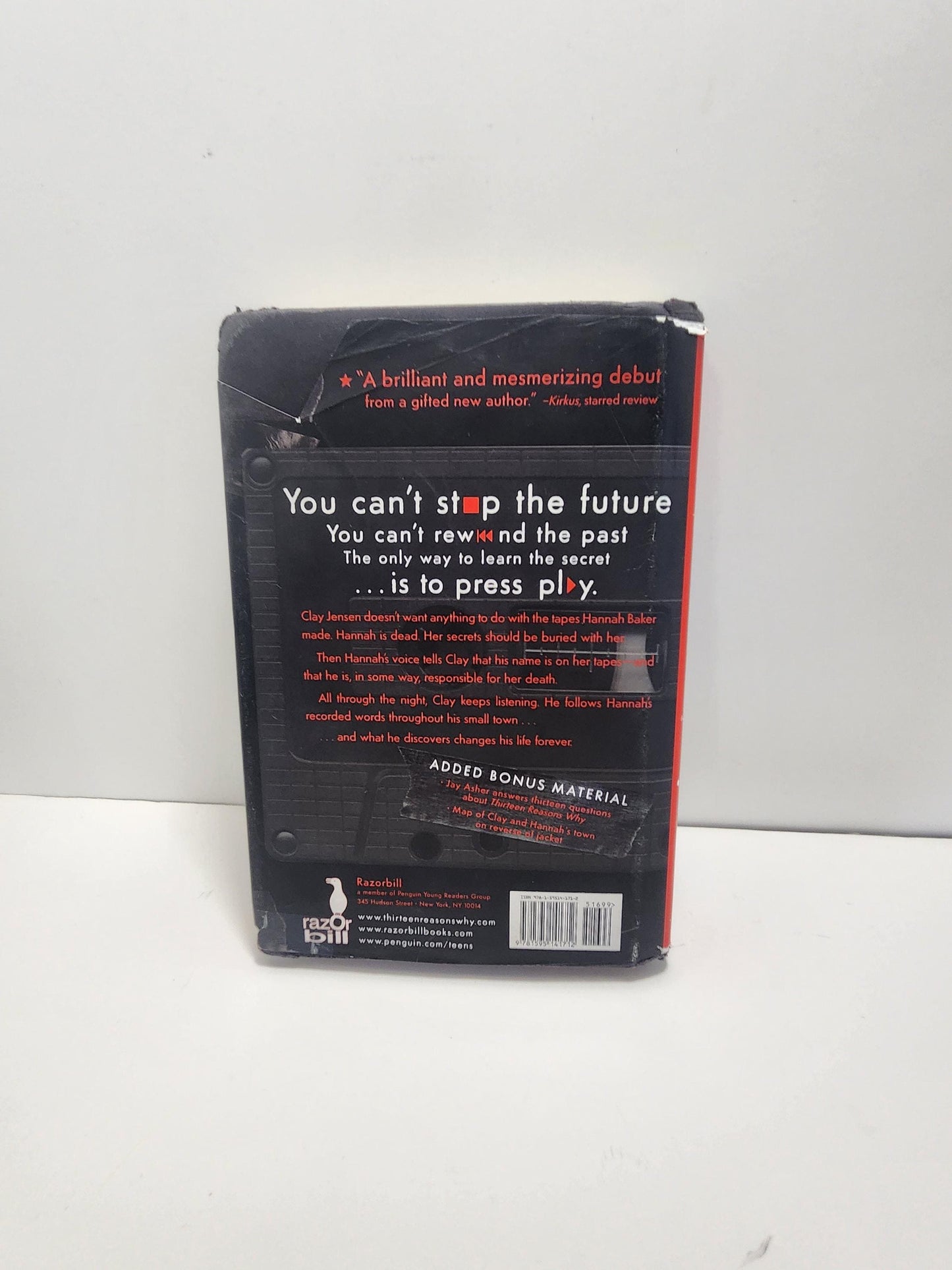 13 Reasons Why Book By Jay Asher - Jay Asher - 13 Reasons Why - Books - Banned - Banned Books - Teenage Books - Netflix - Sad Books