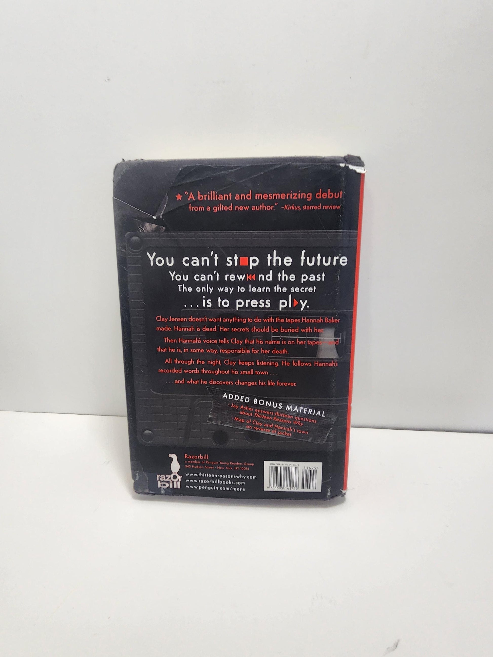 13 Reasons Why Book By Jay Asher - Jay Asher - 13 Reasons Why - Books - Banned - Banned Books - Teenage Books - Netflix - Sad Books