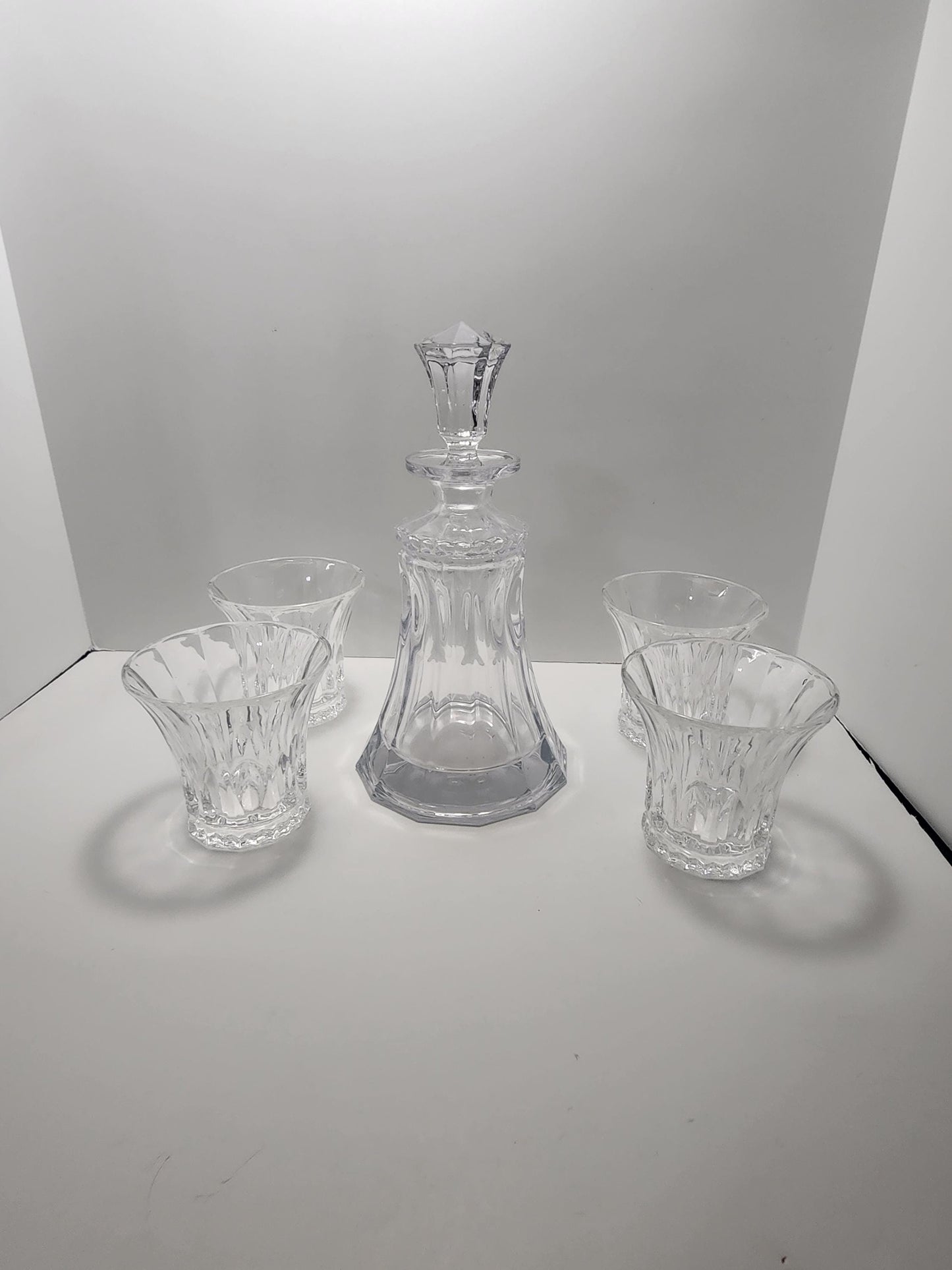 KANARS Whiskey Decanter Set Liquor Bottle with Crystal Glass for Scotch Bourbon - Kanars - Whiskey Glasses - Barware - Boubon - Decanter
