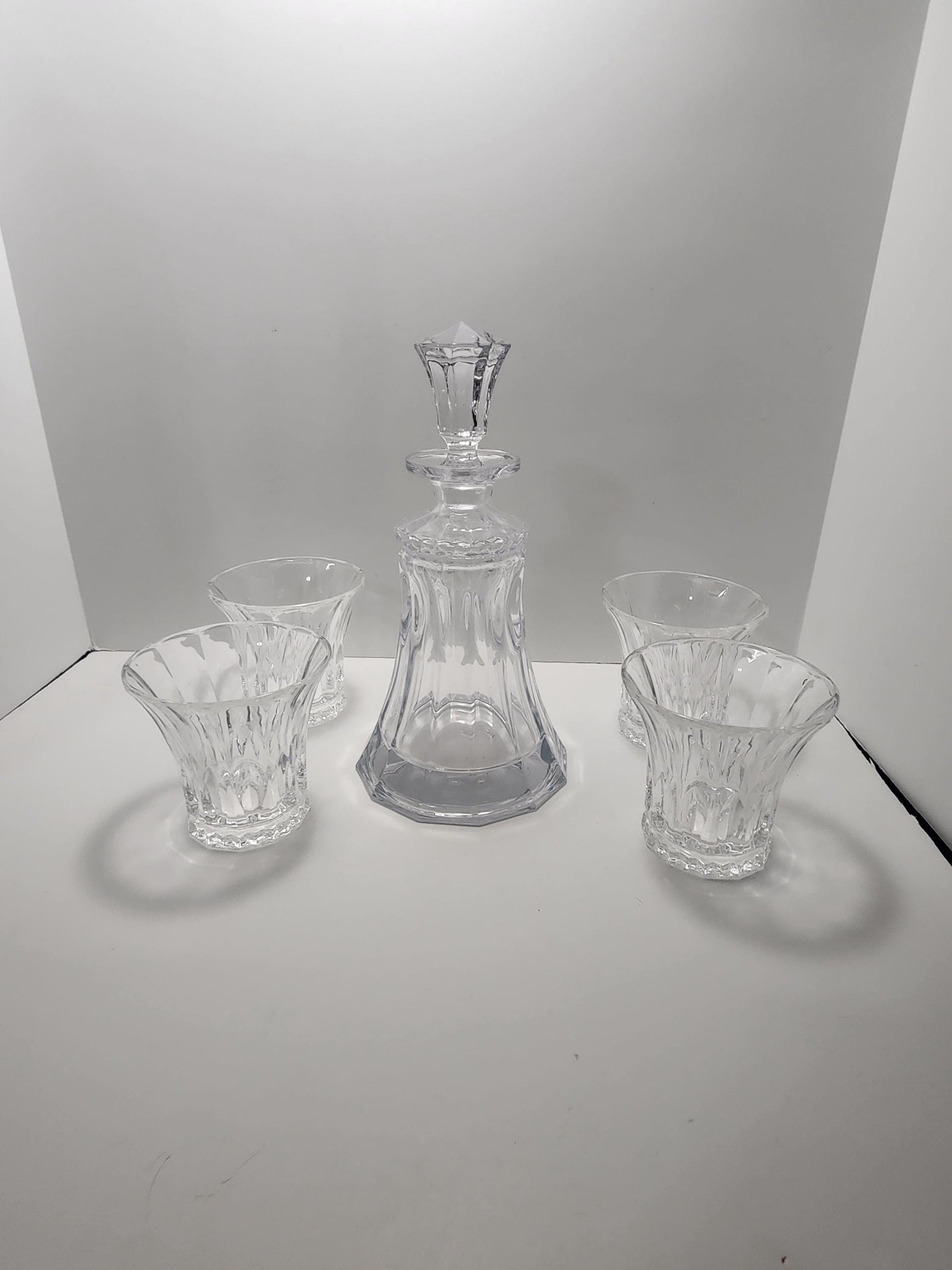 KANARS Whiskey Decanter Set Liquor Bottle with Crystal Glass for Scotch Bourbon - Kanars - Whiskey Glasses - Barware - Boubon - Decanter