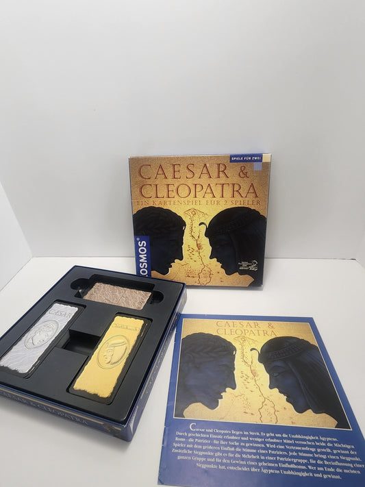 Caesar & Cleopatra Game - Family Games - History - Egypt - History Games - Board Games - Family Game Night - Card Games