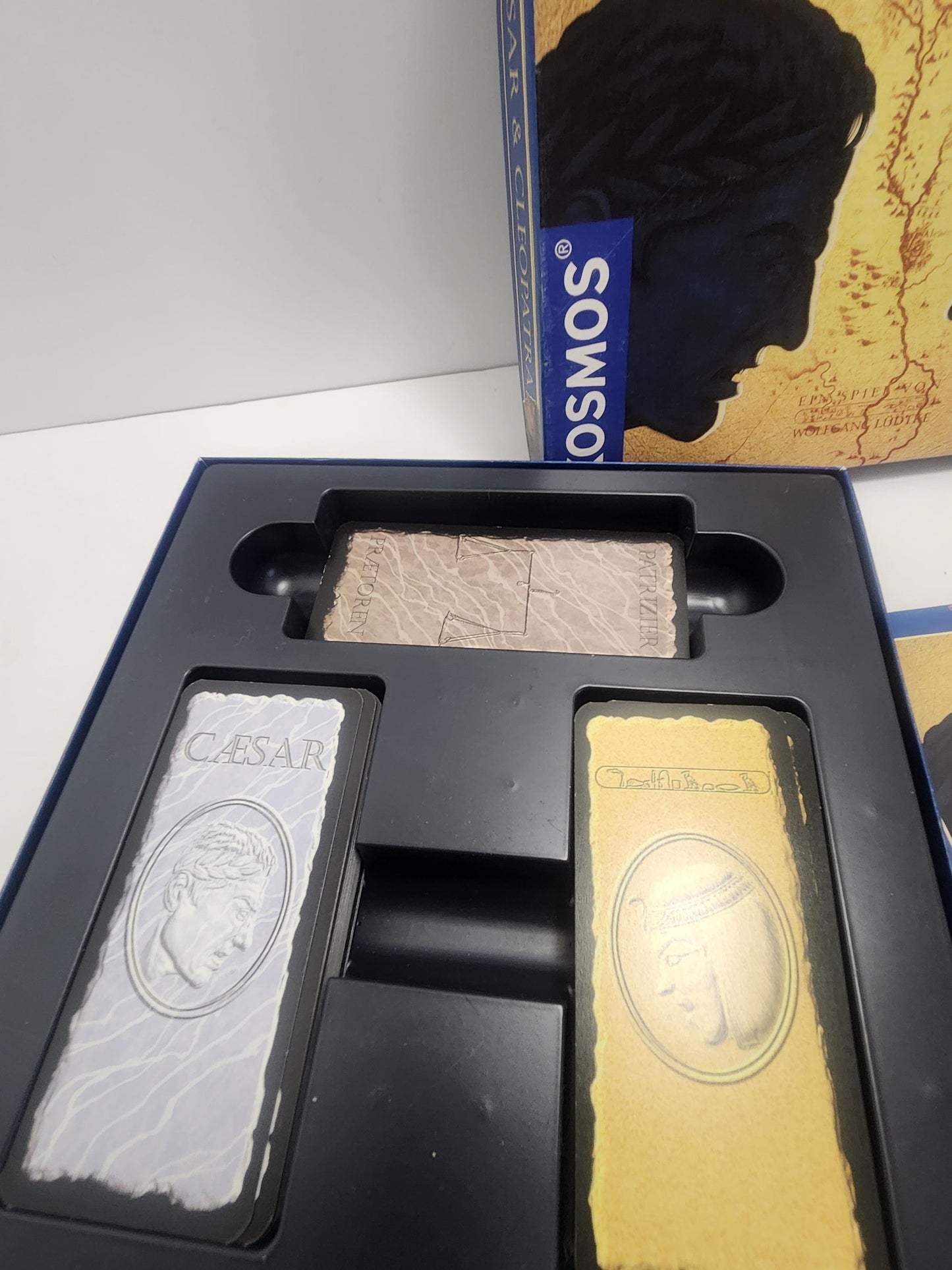 Caesar & Cleopatra Game - Family Games - History - Egypt - History Games - Board Games - Family Game Night - Card Games