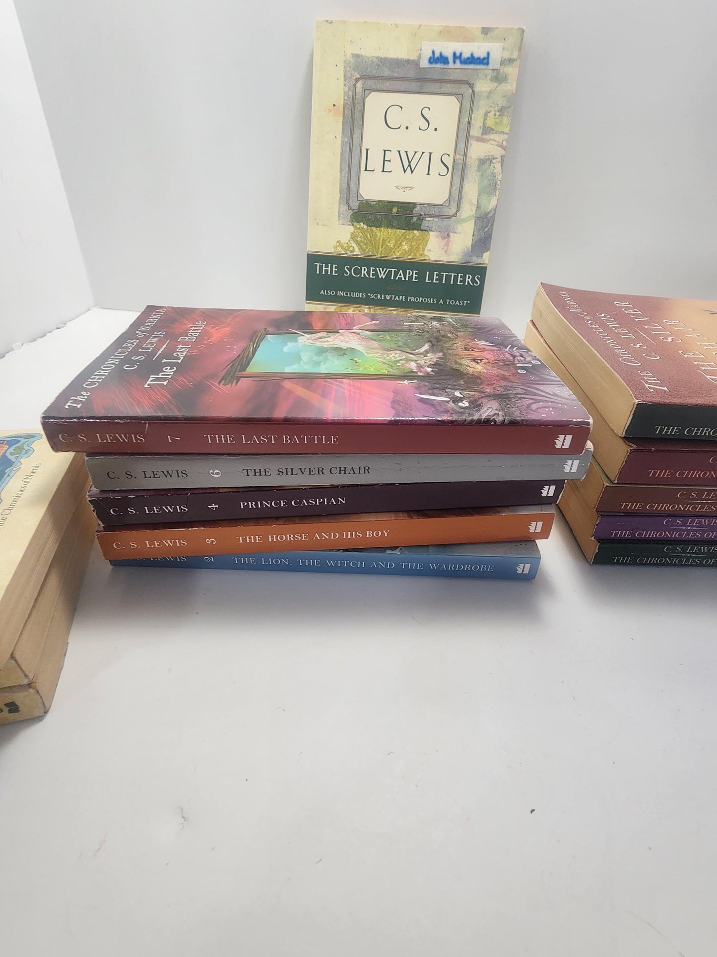 C.S Lewis Chronicles Of Narnia Books - Chronicles Of Narnia - Narnia - C.S Lewis - Books - Book Series - Vintage Books