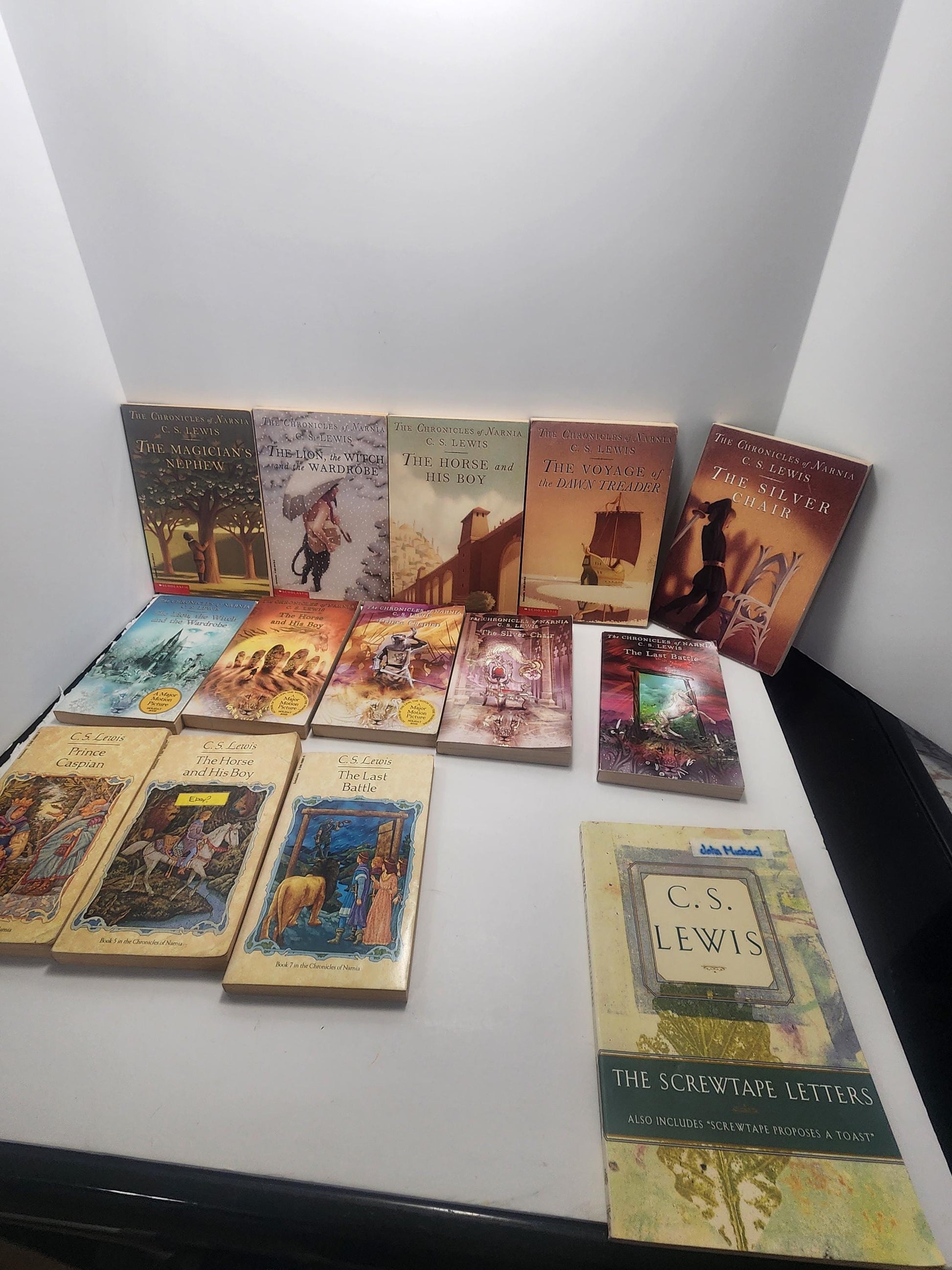 C.S Lewis Chronicles Of Narnia Books - Chronicles Of Narnia - Narnia - C.S Lewis - Books - Book Series - Vintage Books