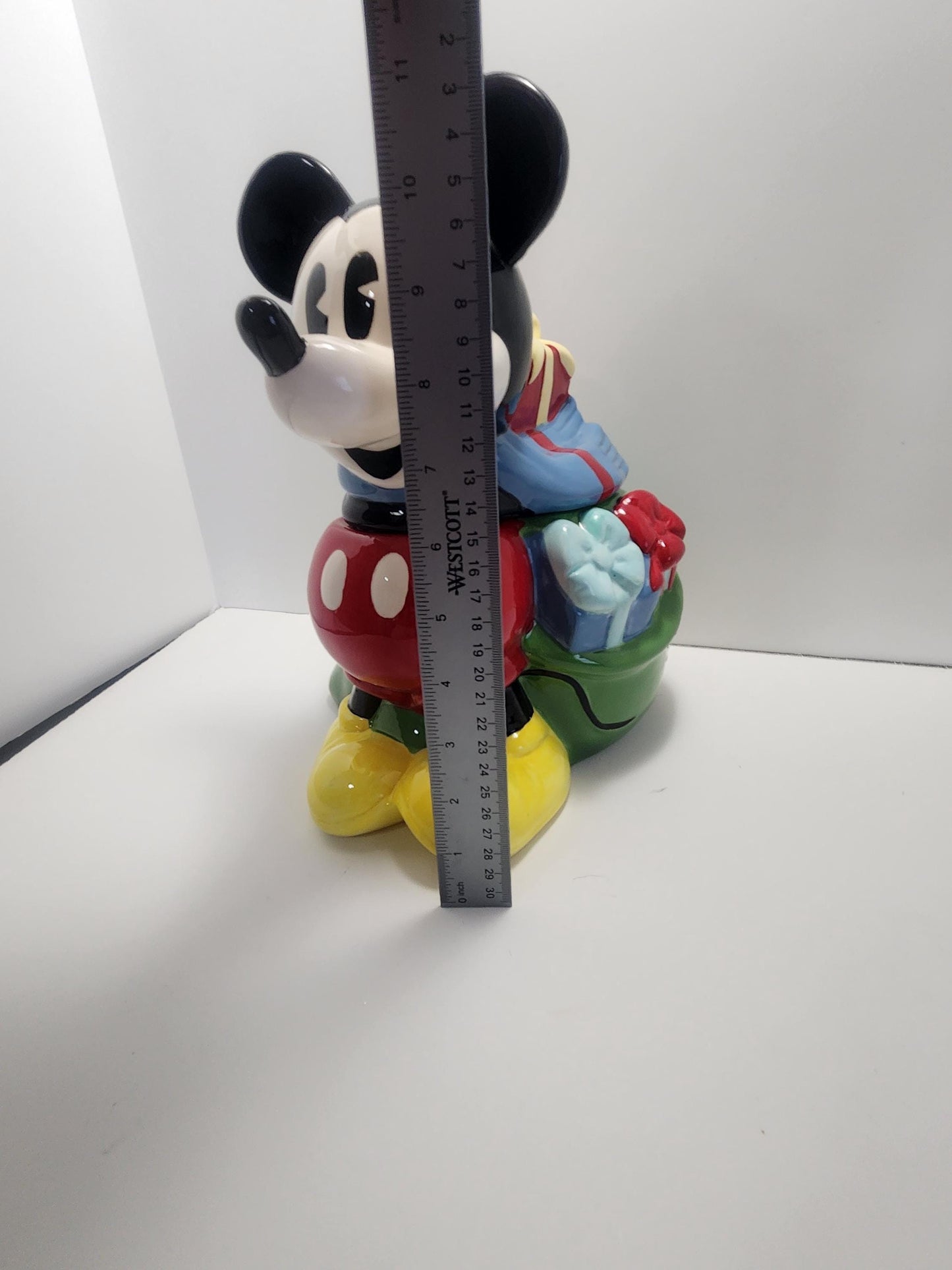 Disney Mickey Mouse Vintage Ceramic Cookie Jar - Cookies - Cookie Jar - Ceramic Cookie Jar - Mickey Mouse - Disney - Kitchen - Mickey