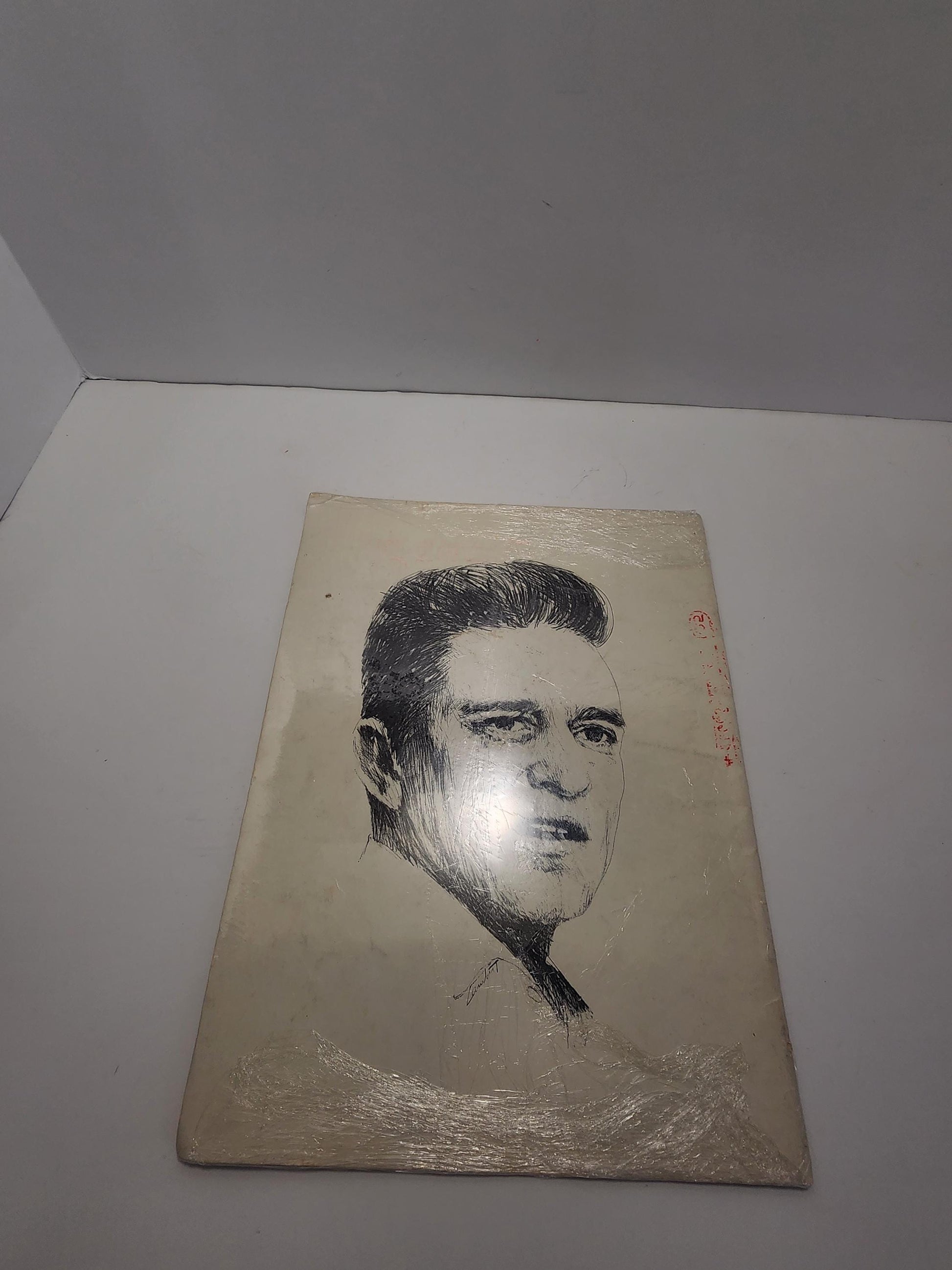 Vintage Johnny Cash Show Sourvenir Picture And Song Book 1966 - Orginal Program - Music - Artists - Songbook- Johnny Cash