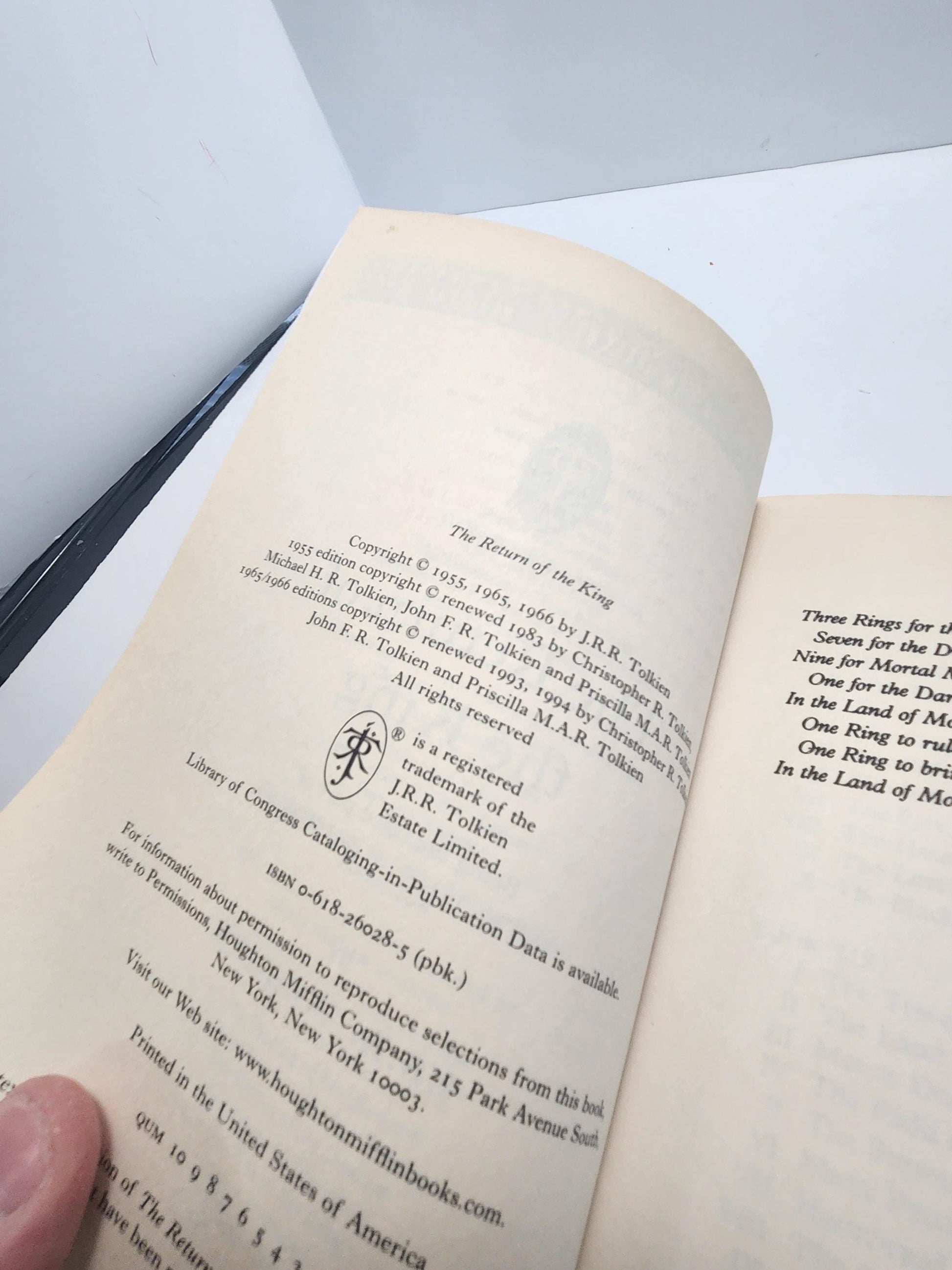 The Lord Of The Rings The Return Of The King Vintage Paperback By JRR Tolkien - J.R.R Tolkien - Lotr - Lord Of The Rings - Movies - Books