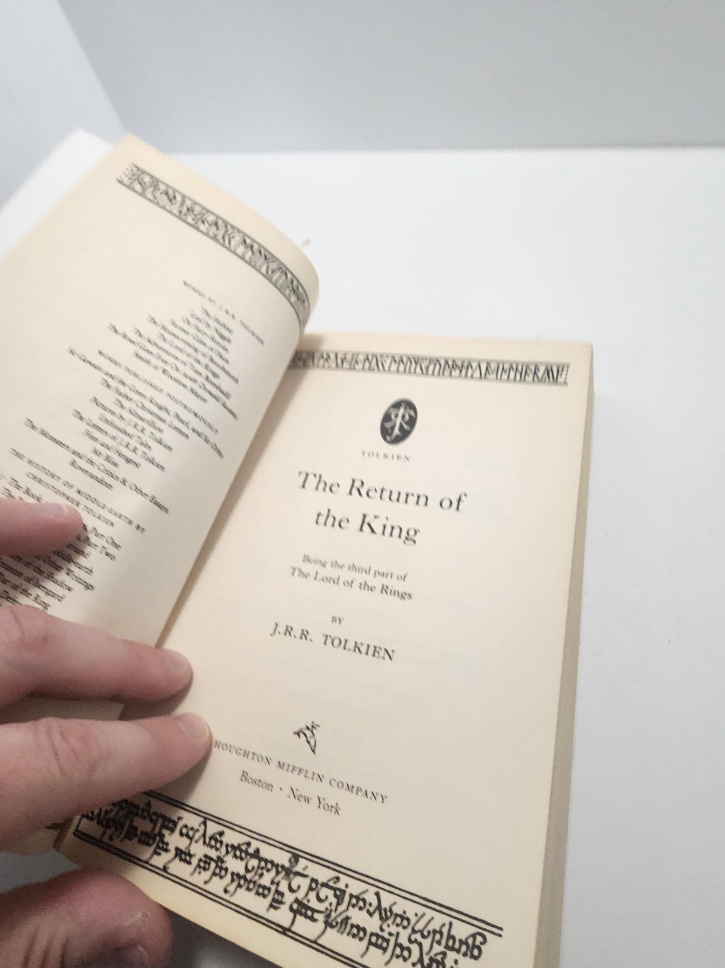 The Lord Of The Rings The Return Of The King Vintage Paperback By JRR Tolkien - J.R.R Tolkien - Lotr - Lord Of The Rings - Movies - Books