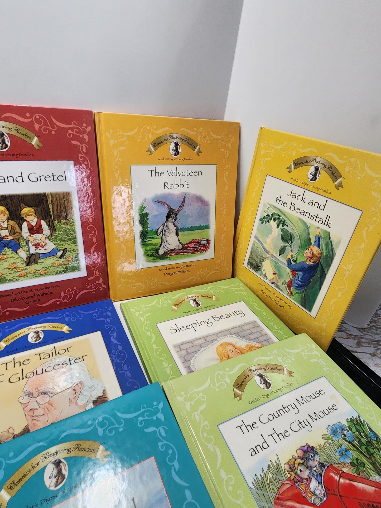 Lot of 11 Books "Classics for Beginning Readers" Famous Fairy Tales - Vintage 2003 Children's Books ' Begginning Readers - Kid Books - Books