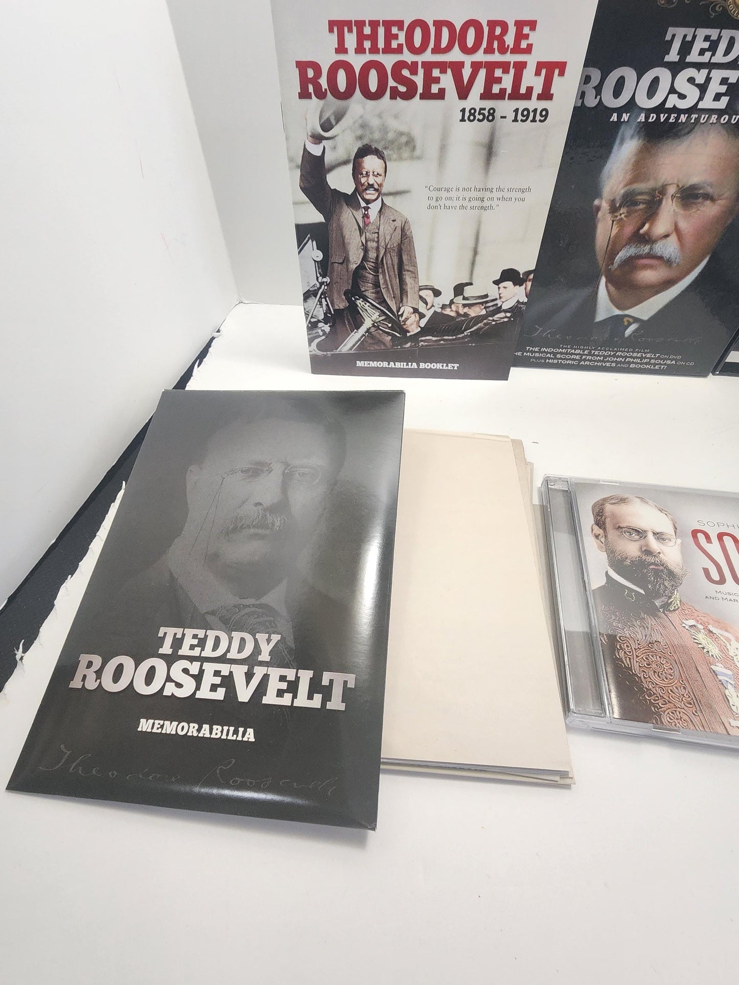 Theodore Roosevelt Memorbilla Dvd Box Collection Set - Heritage Collection - Presidents - United States - History - Teddy Roosevelt
