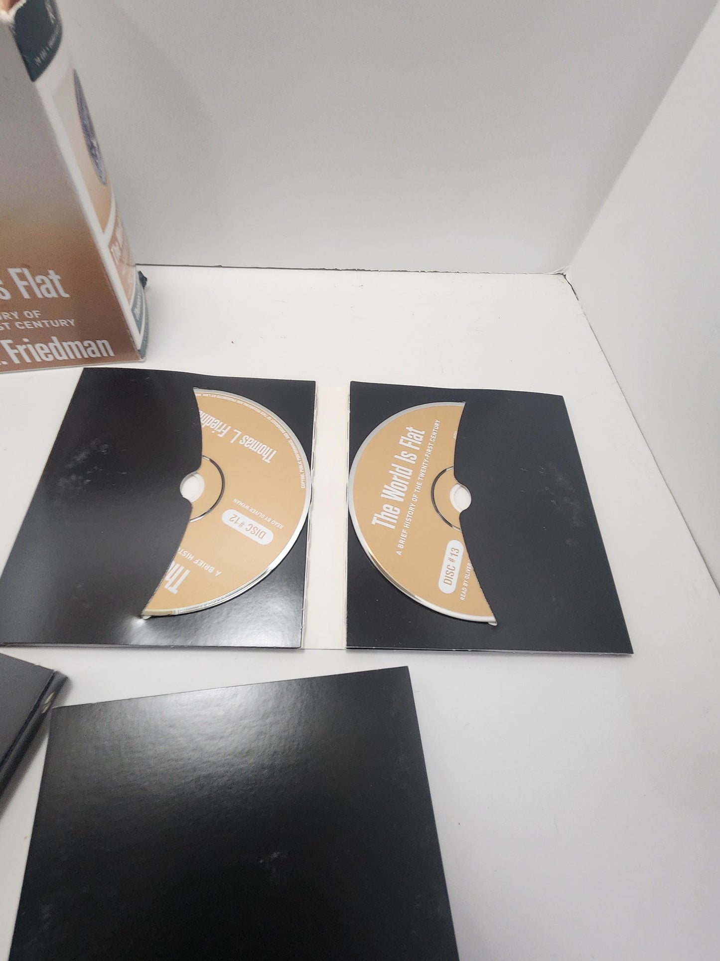 The World Is Flat On Disc By Thomas Friedman - Gag Gifts - History - World Is Flat - World - Cds - Audio Books - Audiobooks