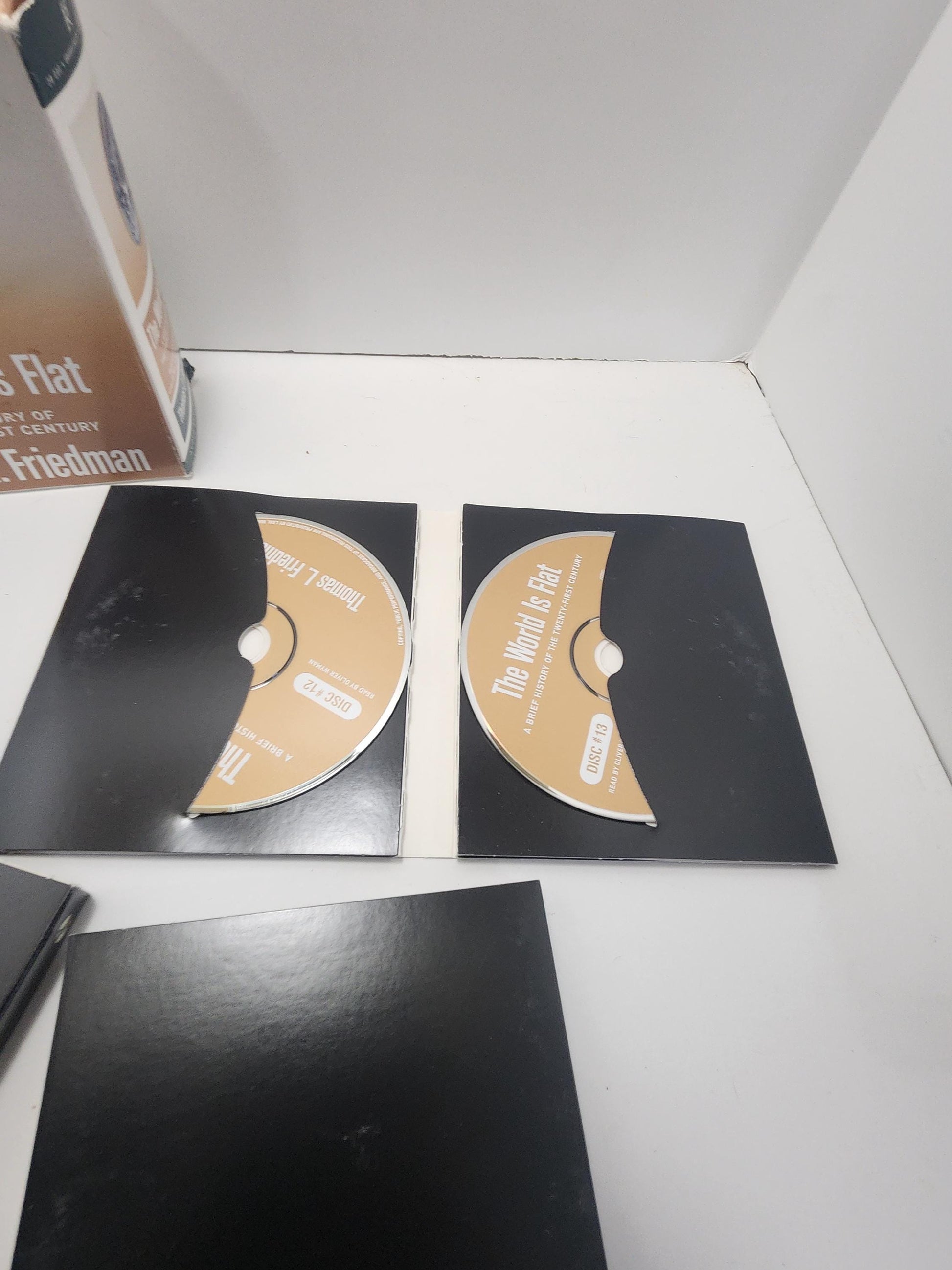 The World Is Flat On Disc By Thomas Friedman - Gag Gifts - History - World Is Flat - World - Cds - Audio Books - Audiobooks