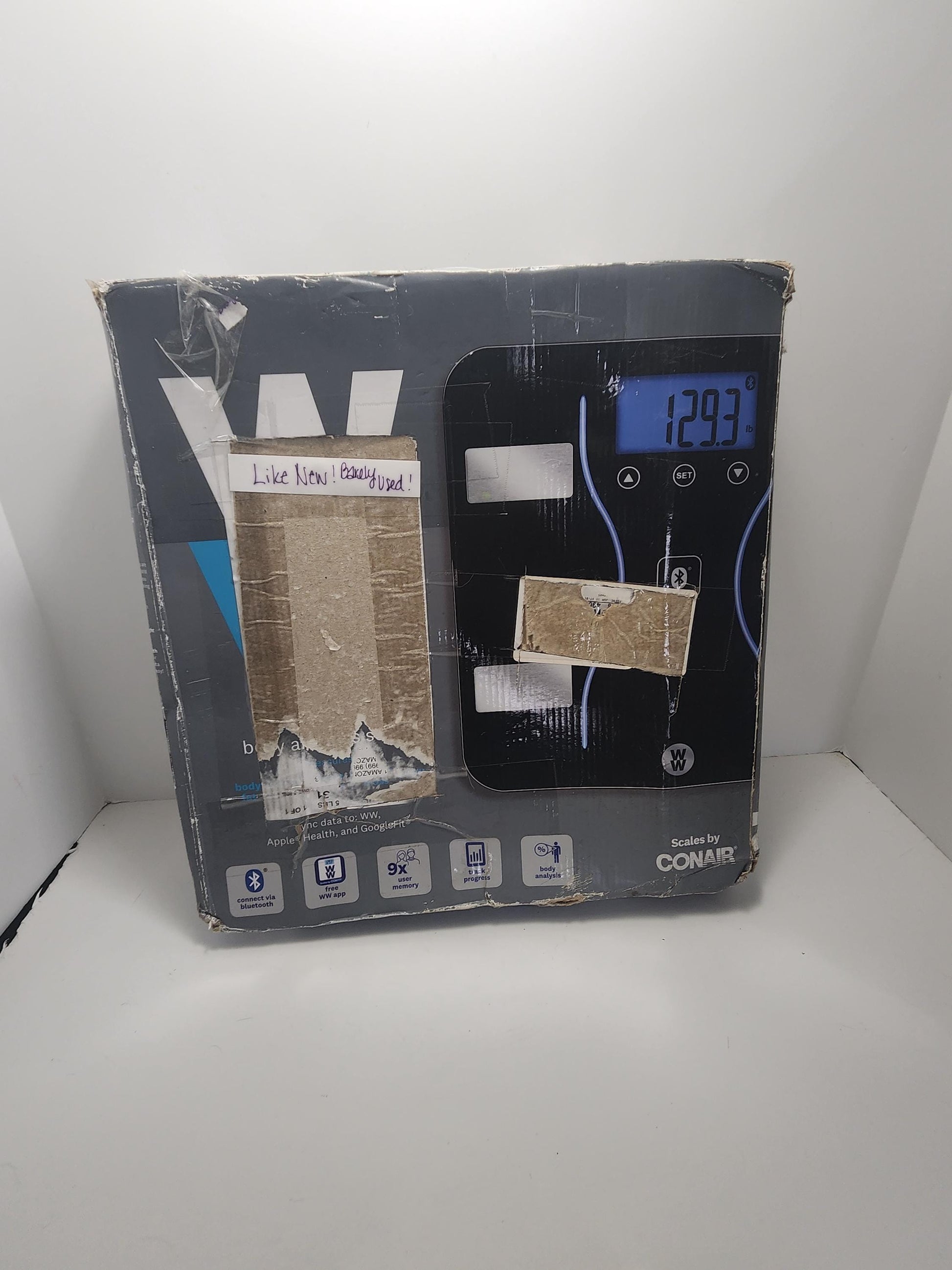 Weight Watchers Bluetooth Scale By Conair - Scales - People Scales - Bluetooth Scale - Weight Watchers - Conair - Personal Scale