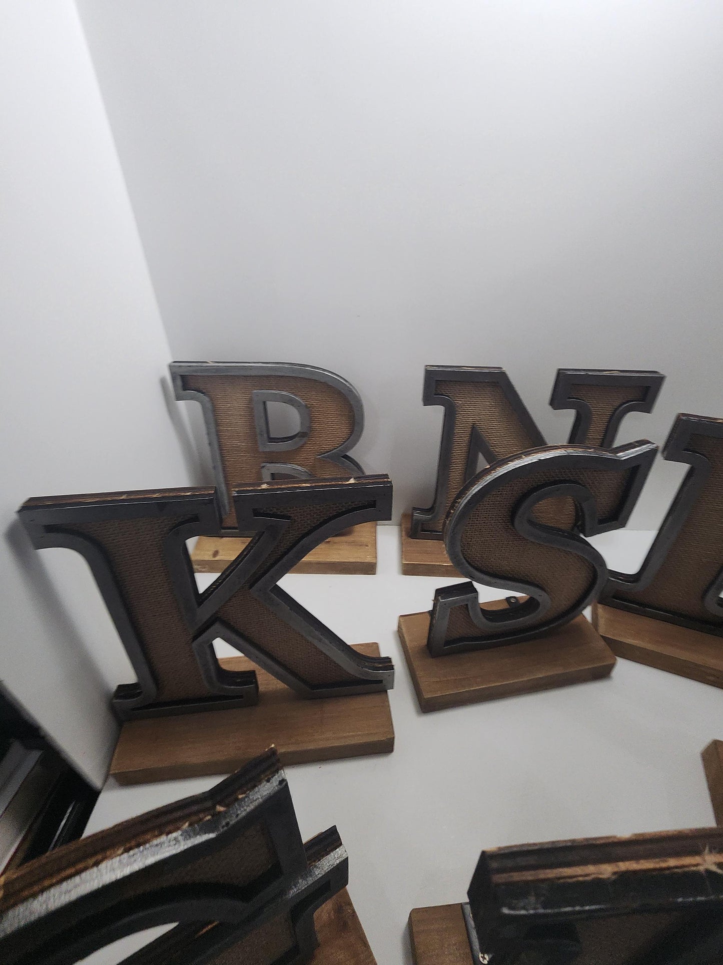 Oversized Wooden Letter Decor Pieces - Letters - Big Letters - Decor - Wood Letters - Vintage Decor - Names - Housewarming - Letters