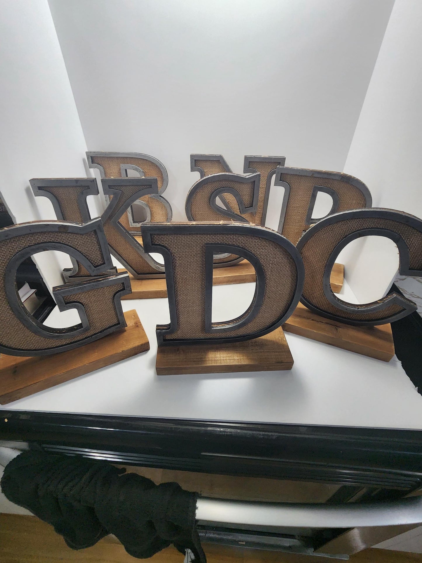 Oversized Wooden Letter Decor Pieces - Letters - Big Letters - Decor - Wood Letters - Vintage Decor - Names - Housewarming - Letters