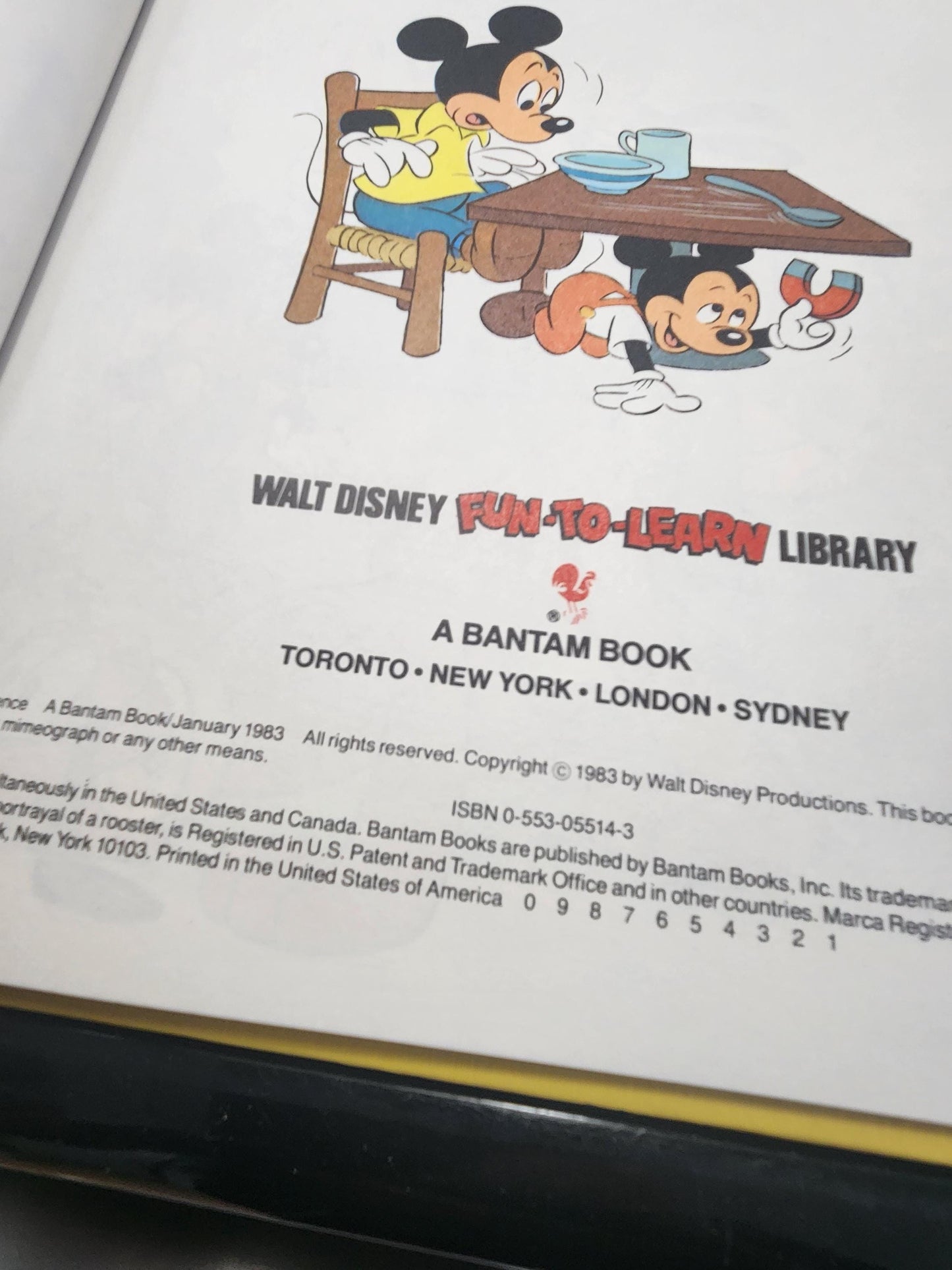 Walt Disney 1983 Fun To Read Children's Books Lot of 20 - Book Lot - Children's Books - Vintage Books - 1980s - Disney Books - Walt Disney