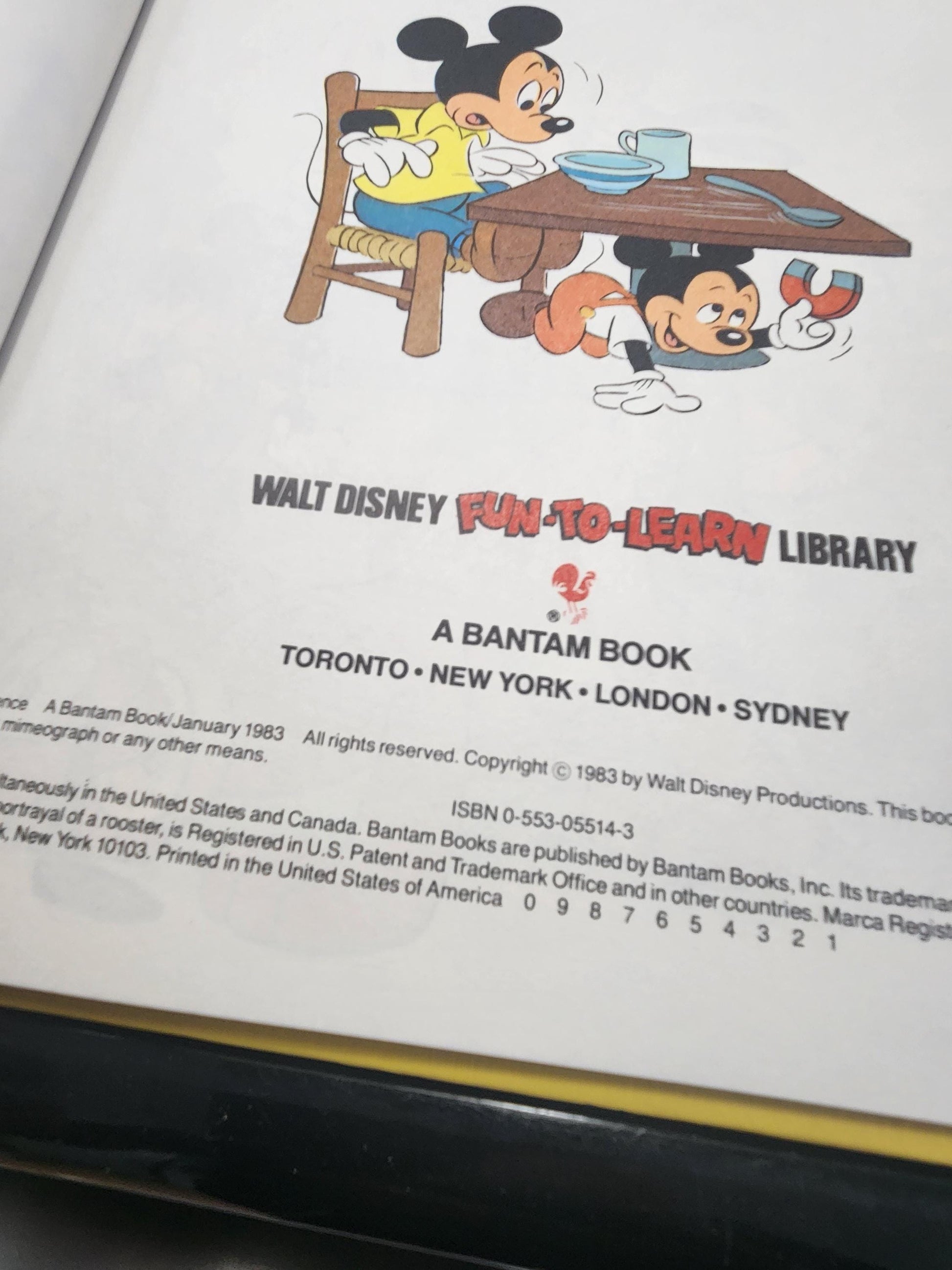 Walt Disney 1983 Fun To Read Children's Books Lot of 20 - Book Lot - Children's Books - Vintage Books - 1980s - Disney Books - Walt Disney