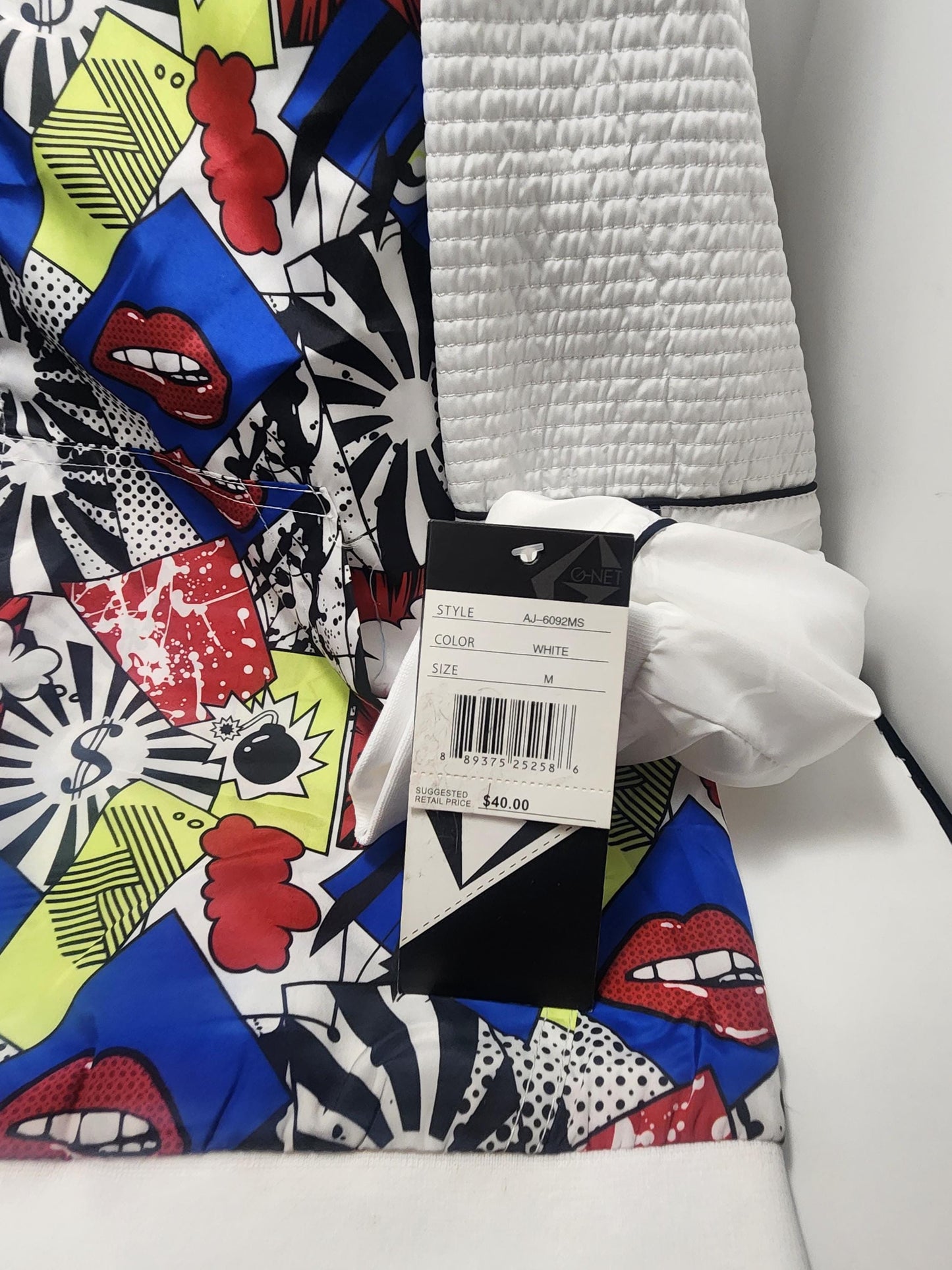 G Net Womens 1990 Medium Windbreaker Vintage Jacket - Womens - Womens Clothes - Vintage Clothes - Jackets - Vintsmage Jacket - G Net