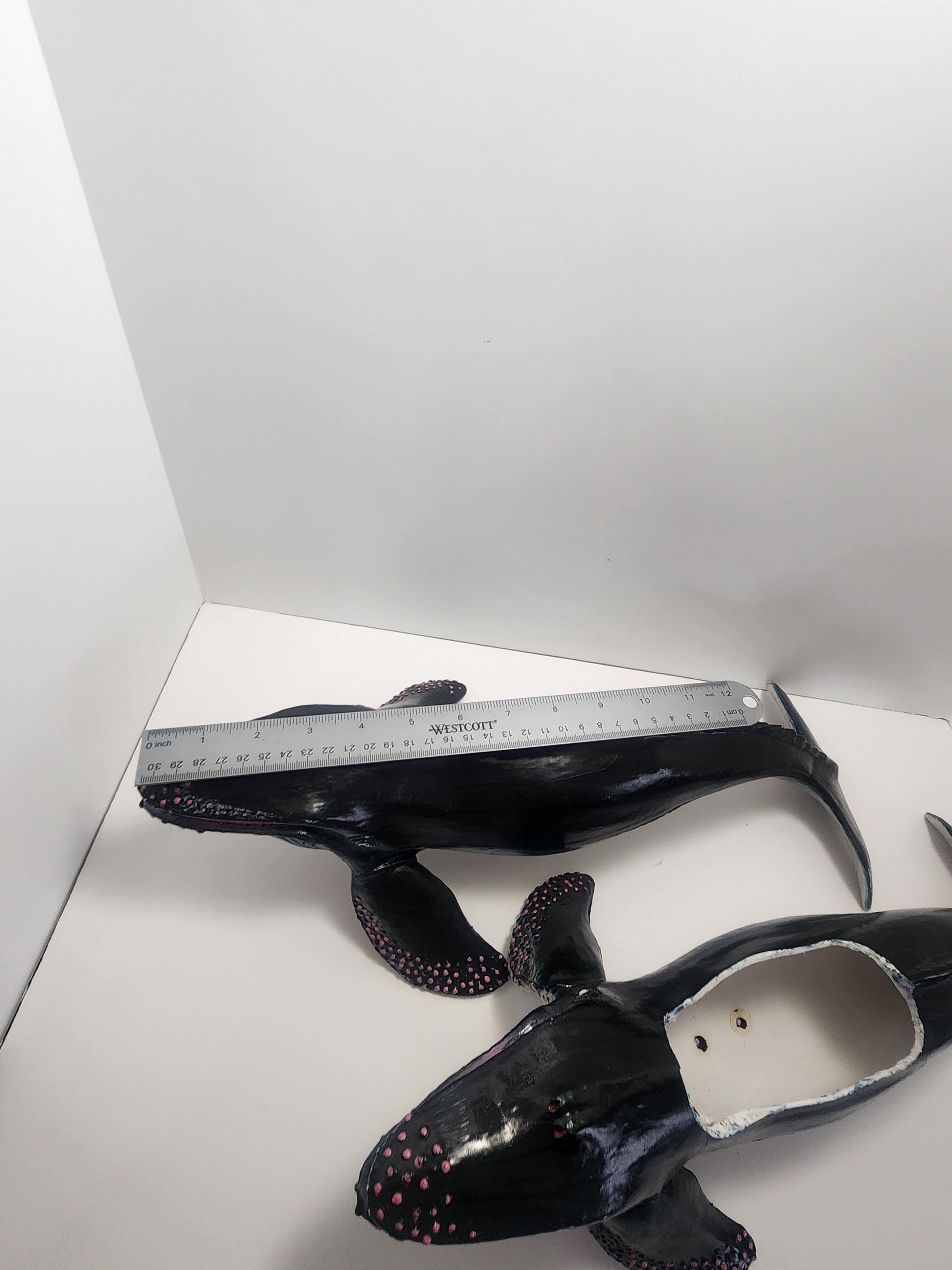 Humpback Whales 1980s Vintage PVC Figures - Whales - Humpback Whales - Pvc - Toys - Planters - Animals - Ocean - Decor