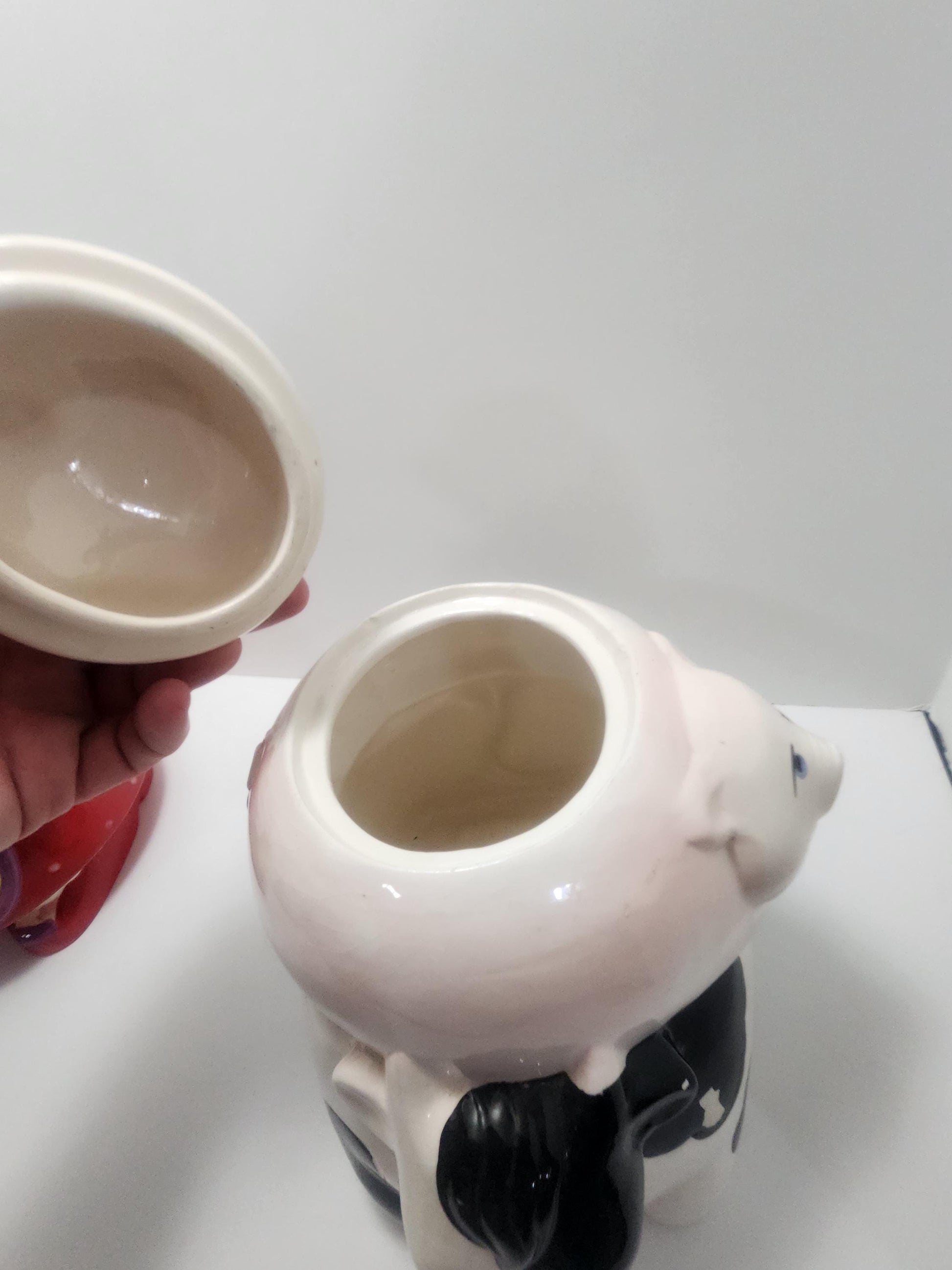 Ceramic 1980s Cookie Jars - Pigs - Chickens - Cows - Farm - Farm Decor - Kitchen - Kitchen Decor - Cookie Jars - Kitchen Decor - 1980s