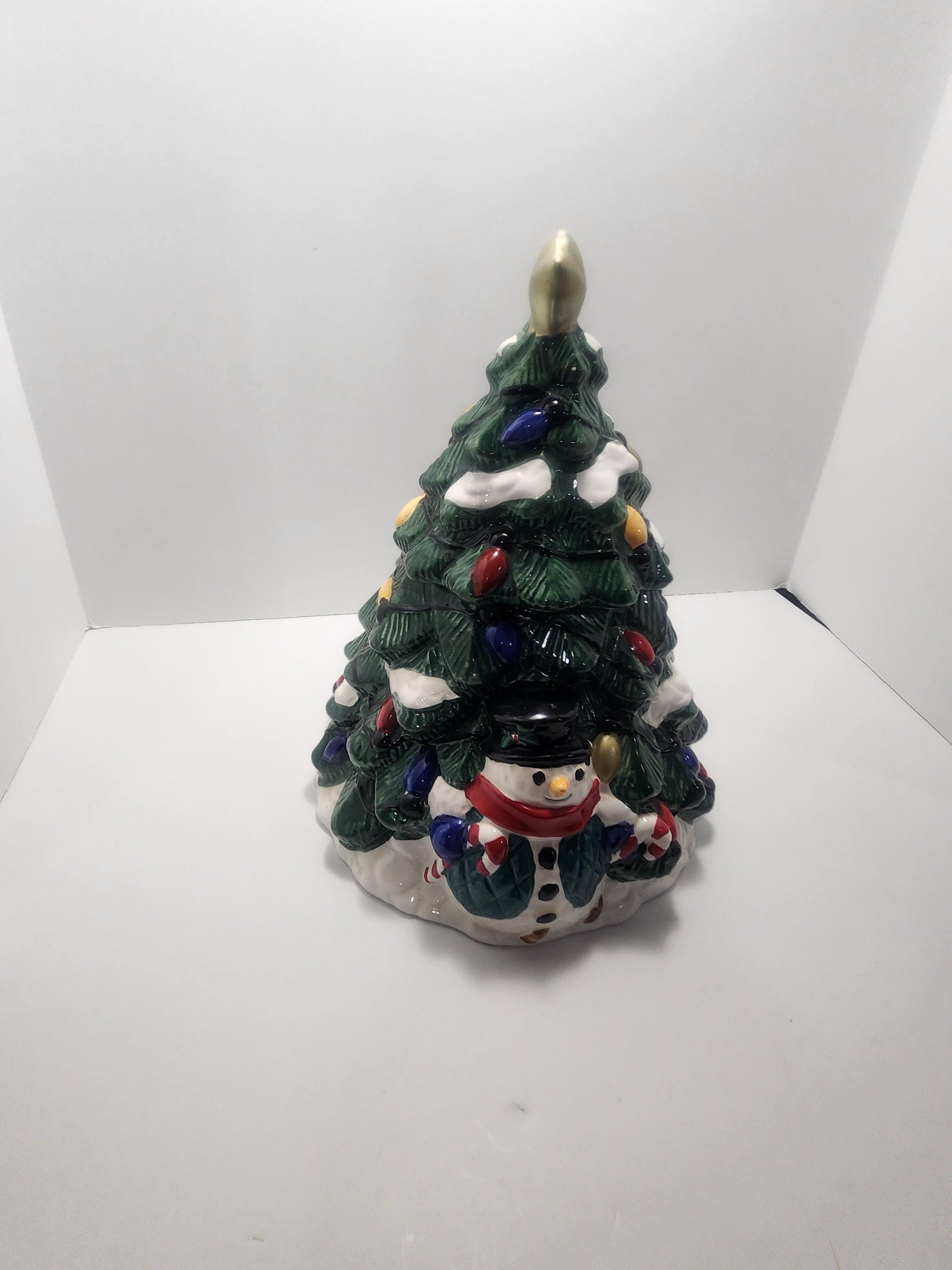 Ceramic Vintage 1980s Christmas Cookie Jars - Christmas - Vintage Christmas - Cookie Jars - Kitchen - Cookies - Gingerbread House - Christma