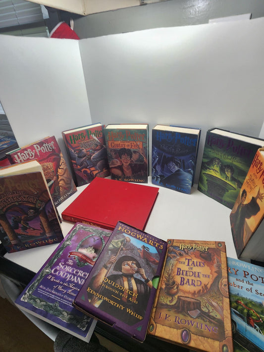 Harry Potter Books - Harrry Potter Hardcover 1-7 Set- Harry Potter - Hardcover Book - Book Set - JK Rowlings - Harry Potter Set