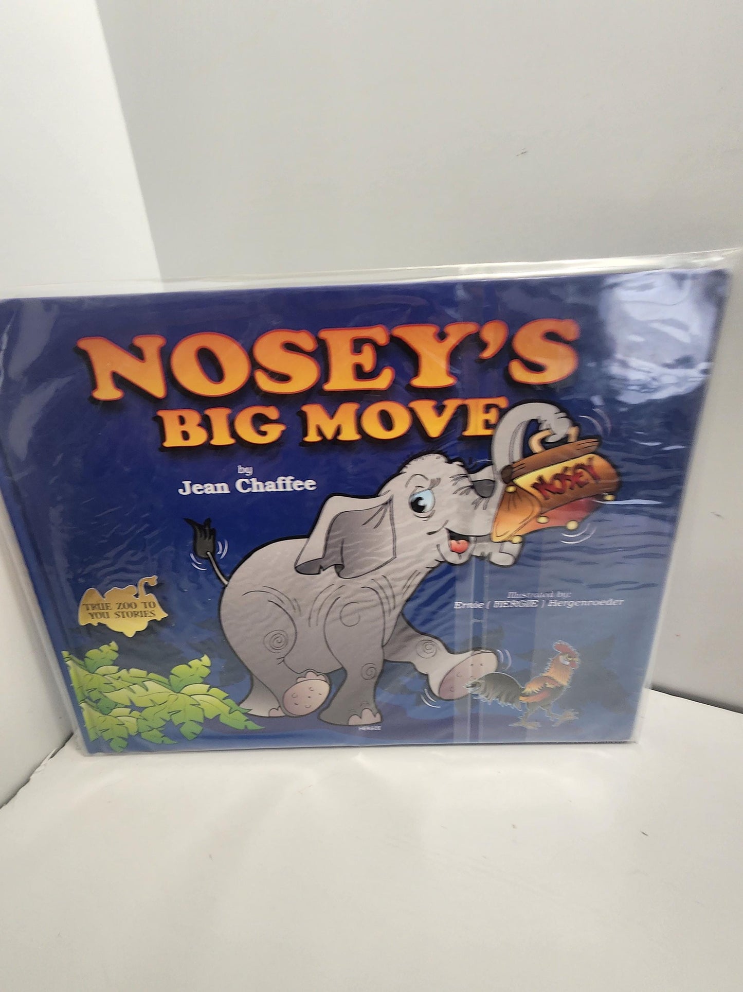 RARE 1st Edition Children's Books - Nosey's Big Move By Jean Chaffee - A Troll Wedding By Rolf Lidberg - Trolls - Elephants - Children Books