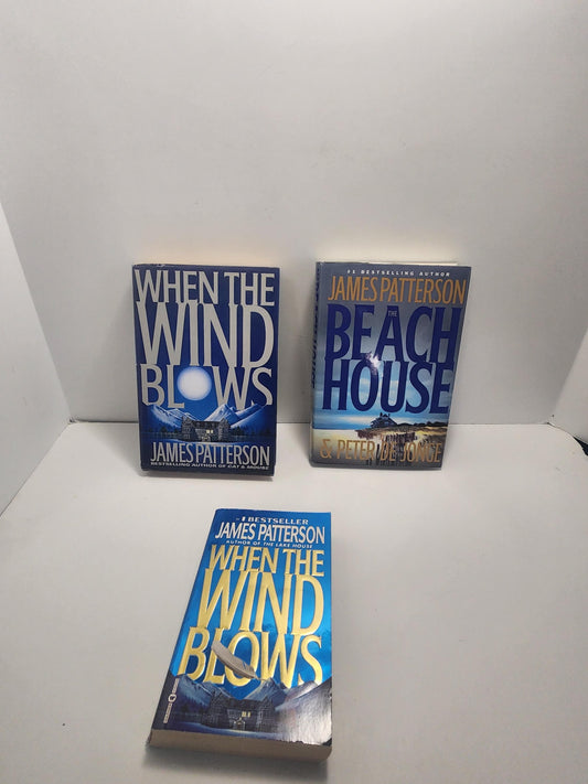 James Patterson Beach House & When The Wind Blows Set Of 2 - James Patterson - James Patterson Books - Books - Famous Authors - Book Series