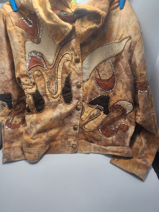 Womens Vintage Julia Kim Size Large 1990s Jacket - Julie Kim - Jackets - Womens Jacket - Vintage - Vintage Clothes - Womens Clothes - Size L