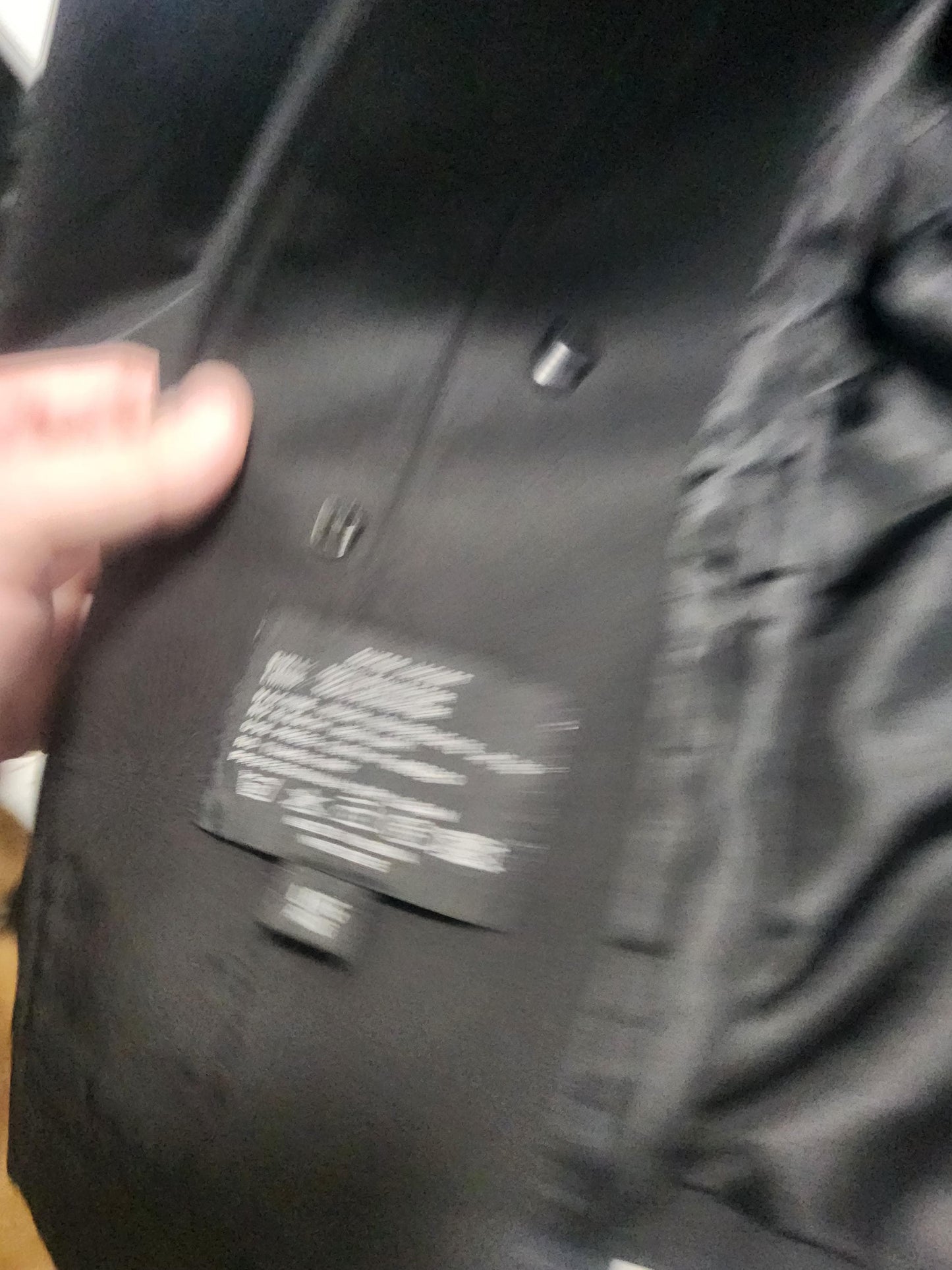 Calvin Kelin Size 6 Wool Charcoal Jacket - Jackets - Clothes - Vintage Jackets - Calvin Klein - Calvin Klein Jacket - Wool Jacket