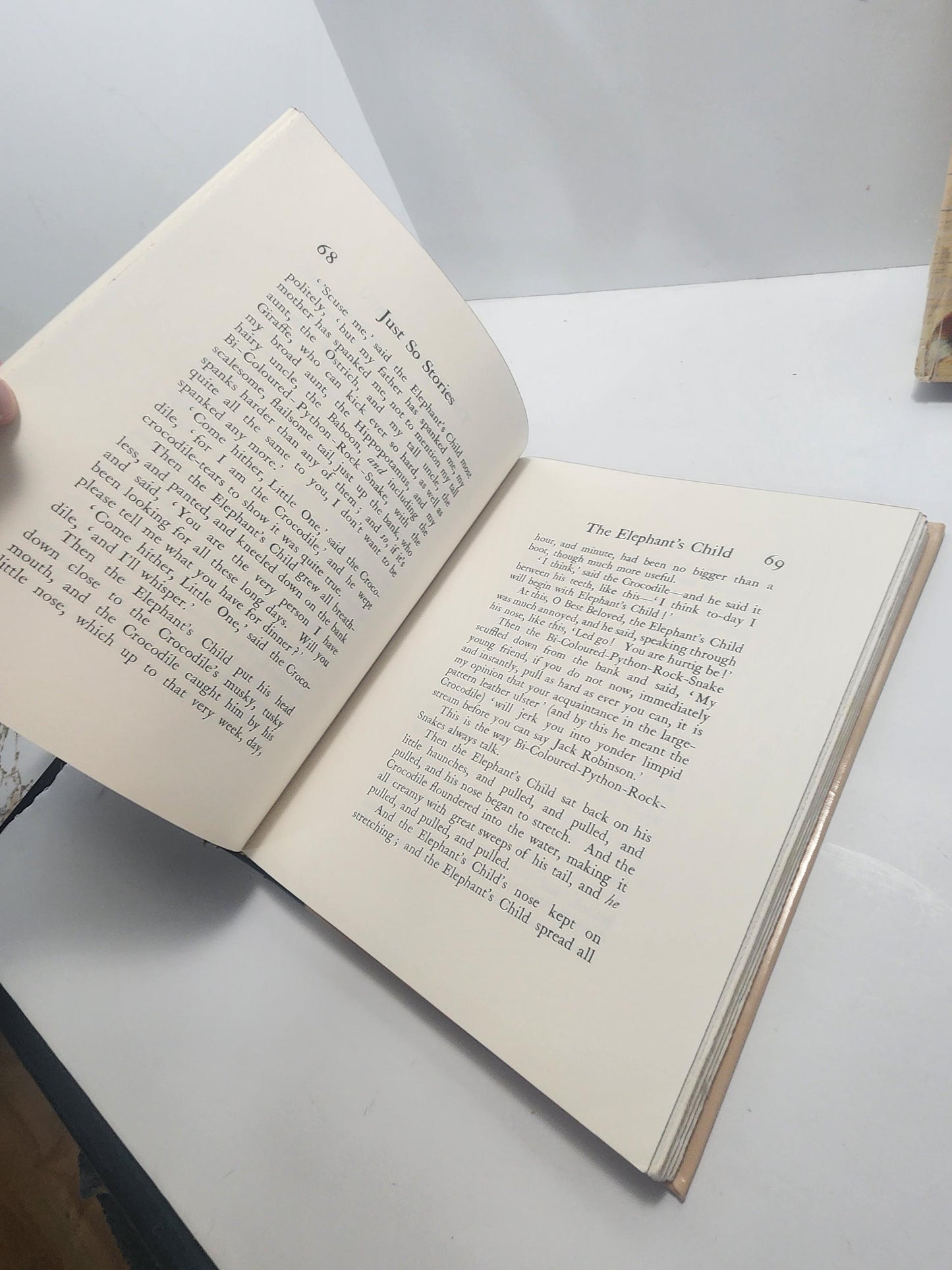 Animals Story Books Vintage Lot of 2 - The Animals I Have Known - Ernest Senton - Just So Stories - Children's Books - Animals - Animal Book