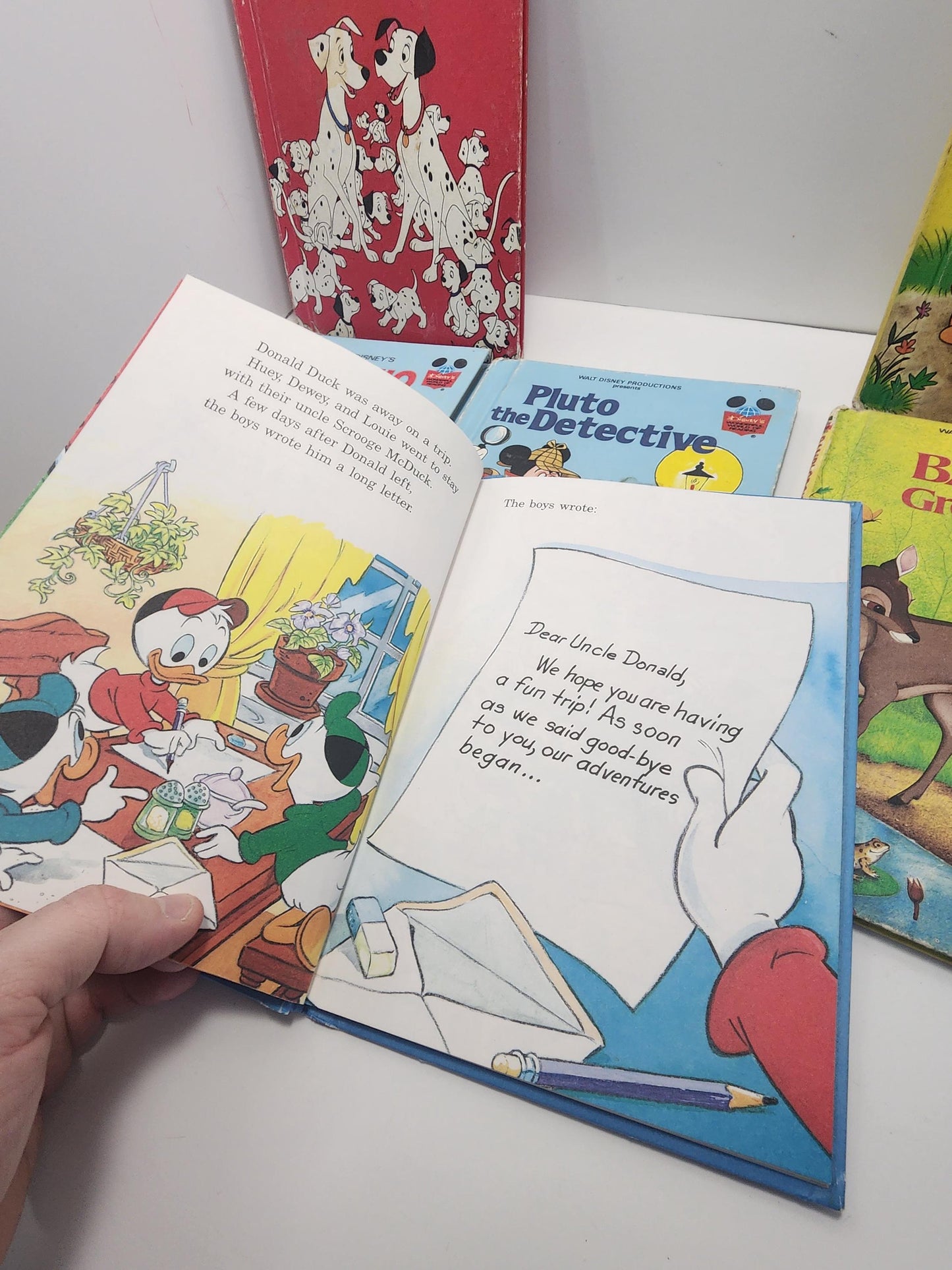 Walt Disney Vintage 1989 Children's Books Lot of 6 - Disney - Walt Disney - Disney Books - Children's Books - Ducktales - Winnie The Pooh