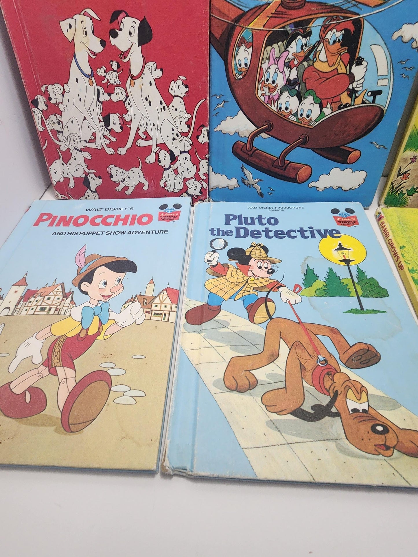 Walt Disney Vintage 1989 Children's Books Lot of 6 - Disney - Walt Disney - Disney Books - Children's Books - Ducktales - Winnie The Pooh