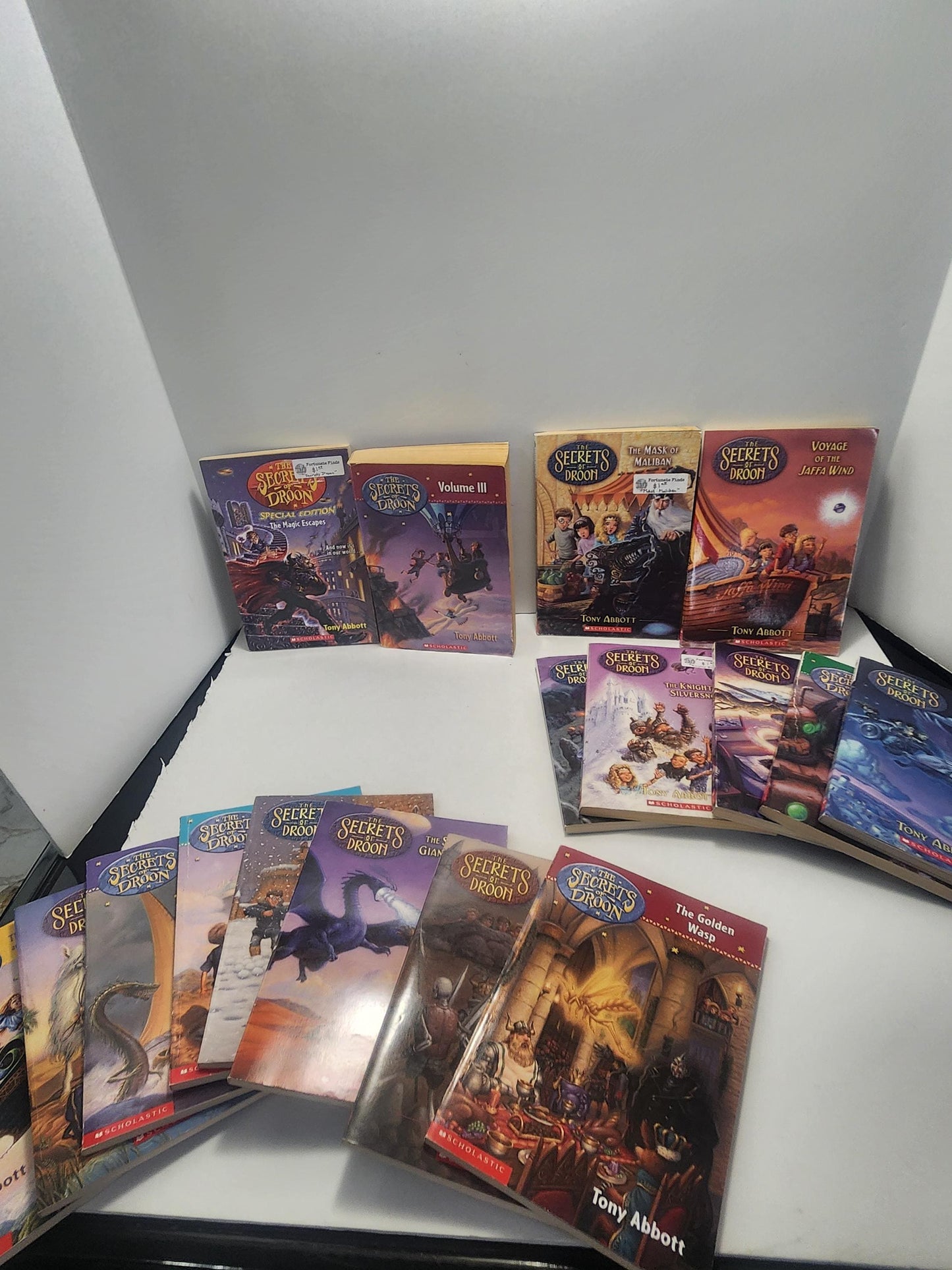 Secrets Of Droon Book Lots By Tony Abbott - Tony Abbott - Secrets Of Droon - Books - Book Series - Scholastic Books - Children's Books