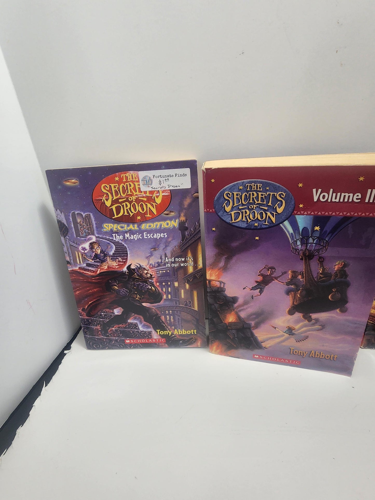 Secrets Of Droon Book Lots By Tony Abbott - Tony Abbott - Secrets Of Droon - Books - Book Series - Scholastic Books - Children's Books