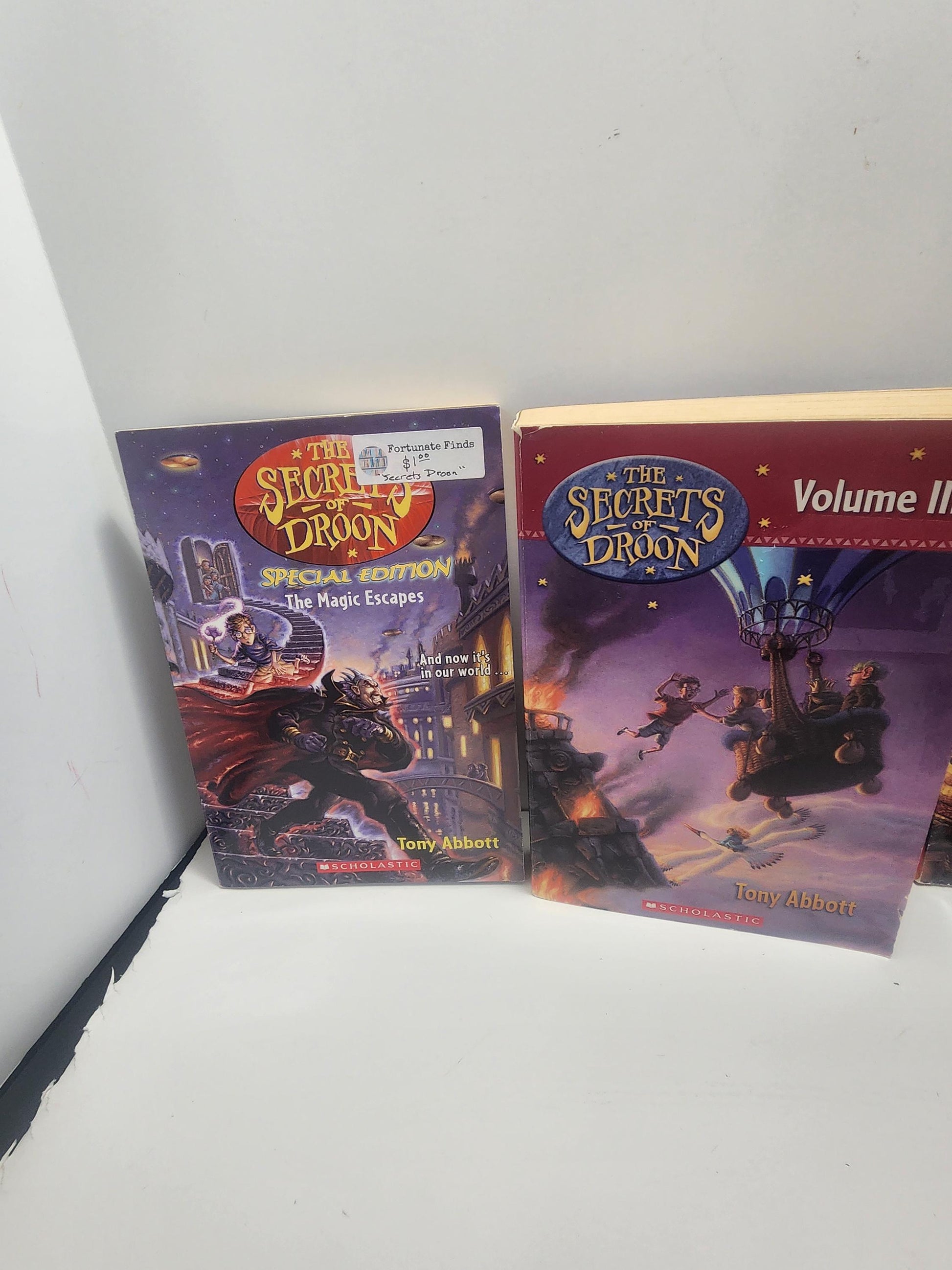 Secrets Of Droon Book Lots By Tony Abbott - Tony Abbott - Secrets Of Droon - Books - Book Series - Scholastic Books - Children's Books