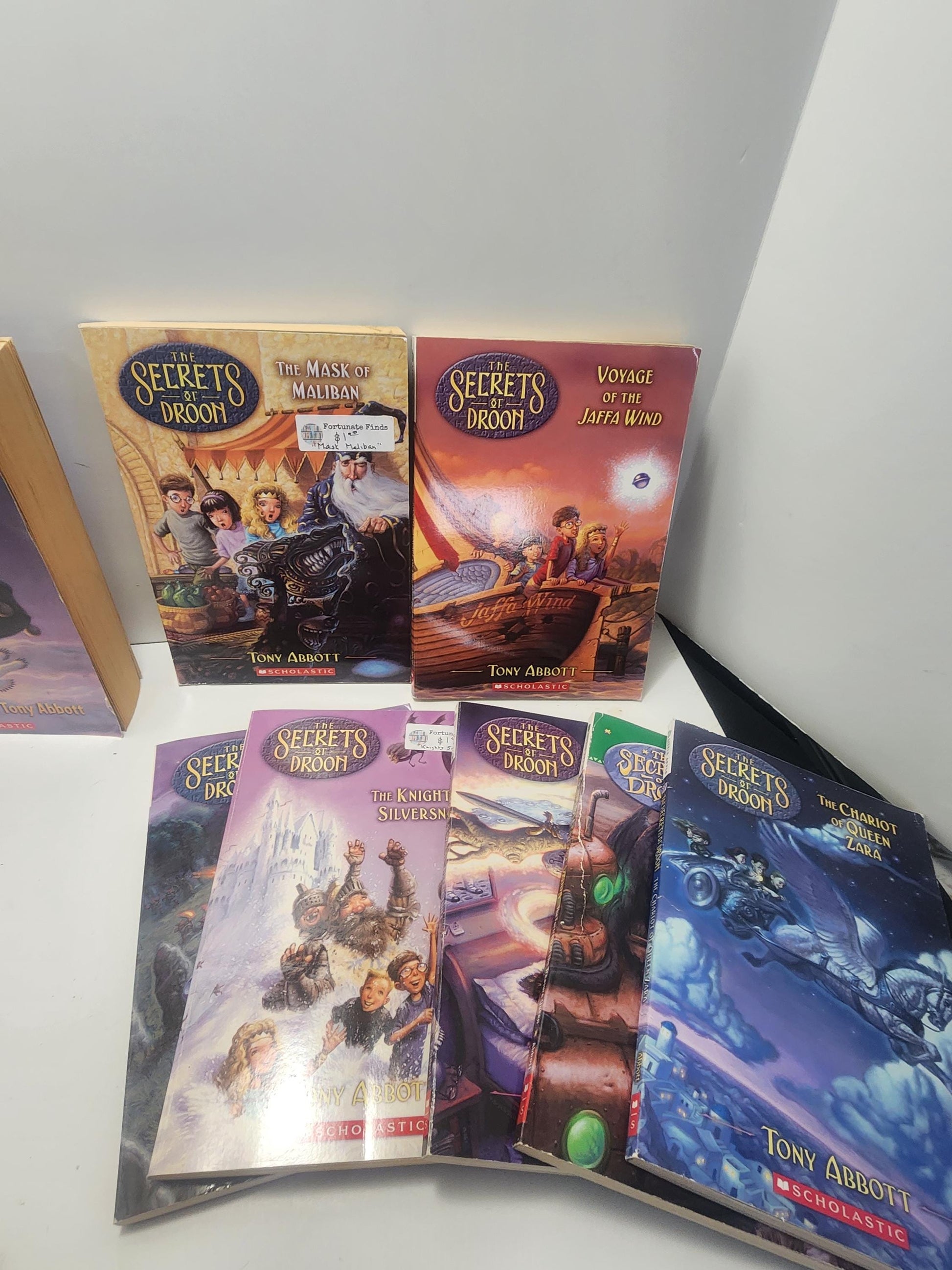 Secrets Of Droon Book Lots By Tony Abbott - Tony Abbott - Secrets Of Droon - Books - Book Series - Scholastic Books - Children's Books