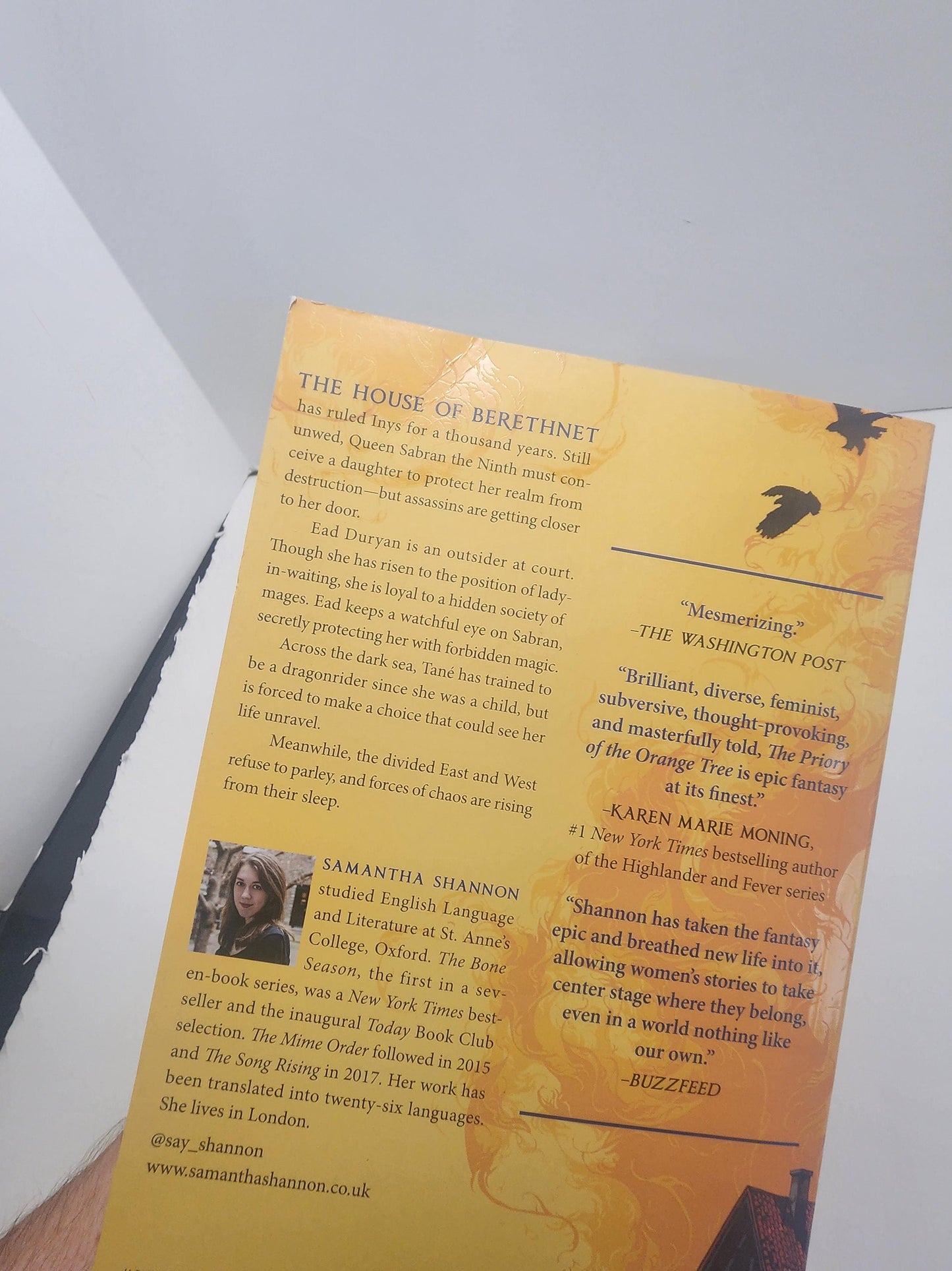 Samantha Shannon The Priory Of The Orange Tree - Books - Samantha Shannon - The Priory Of The Orange Tree - New York Best Sellers