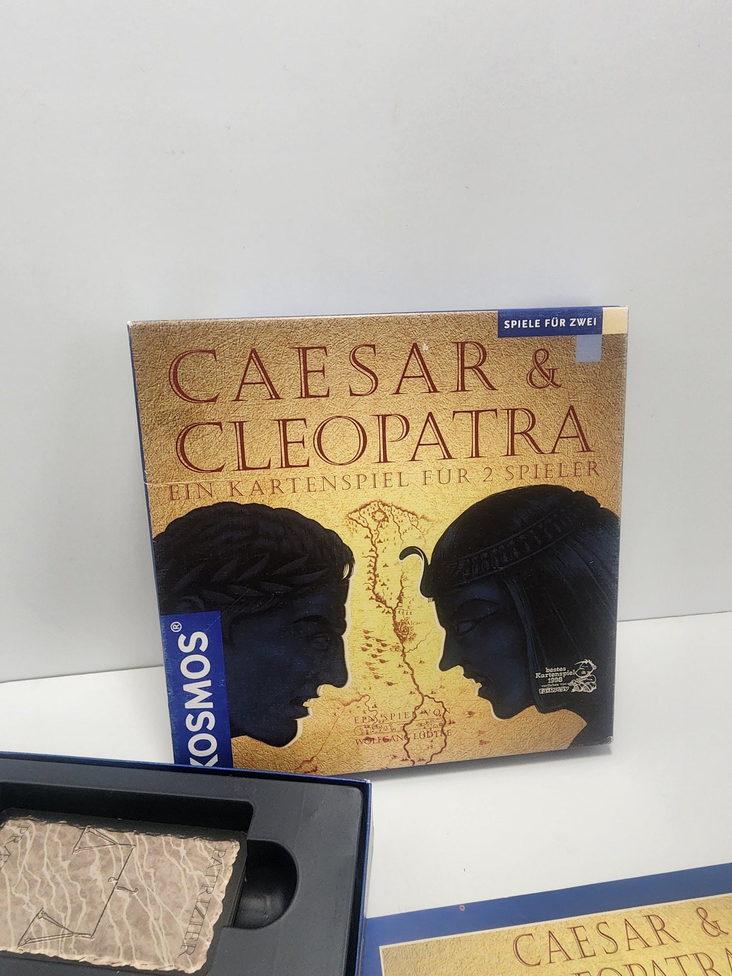 Caesar & Cleopatra Game - Family Games - History - Egypt - History Games - Board Games - Family Game Night - Card Games
