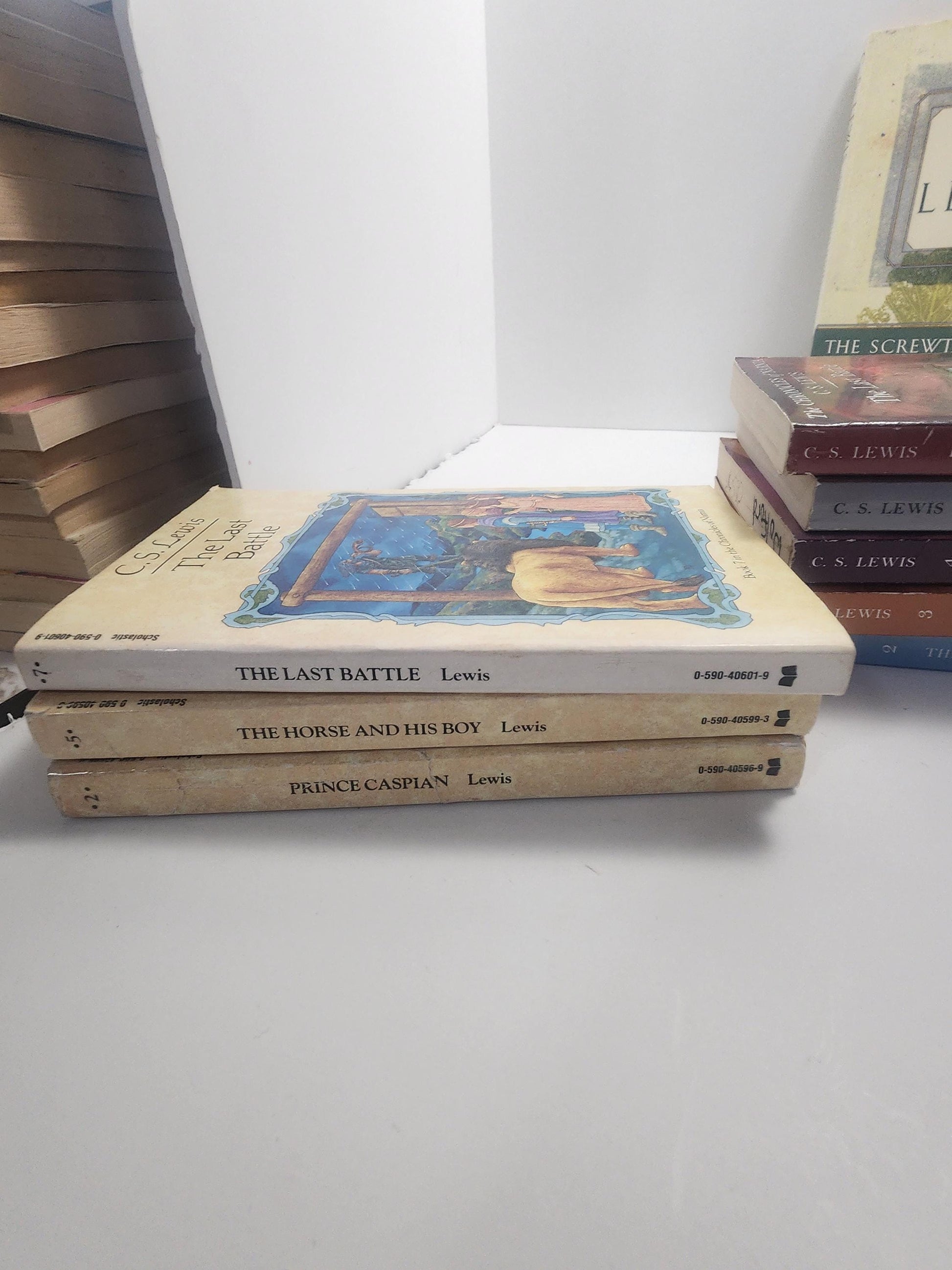 C.S Lewis Chronicles Of Narnia Books - Chronicles Of Narnia - Narnia - C.S Lewis - Books - Book Series - Vintage Books