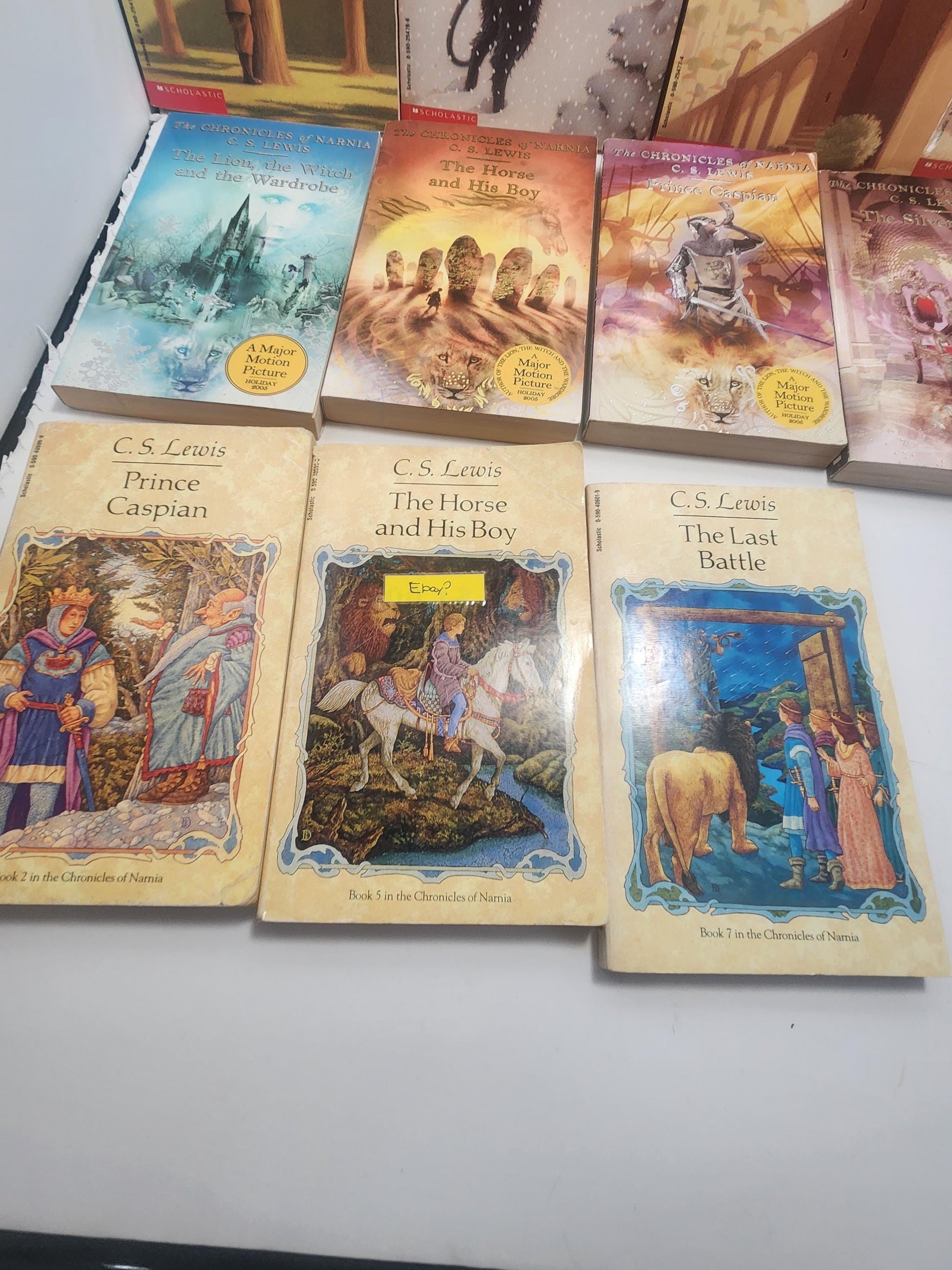 C.S Lewis Chronicles Of Narnia Books - Chronicles Of Narnia - Narnia - C.S Lewis - Books - Book Series - Vintage Books