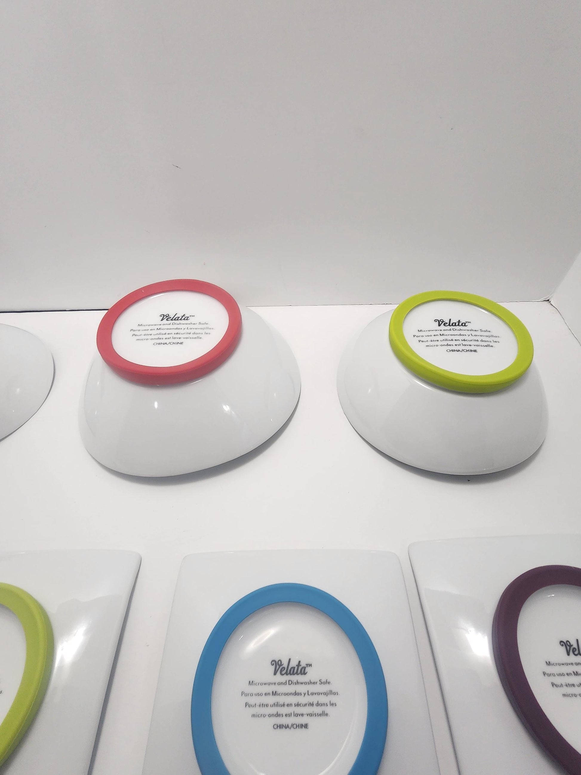 Velata Set Of 7 Serving Dishes and Bowls - Velata - Bowls - Plates - Serving Plates - Serving Bowls - Dinnerware - Kitchen - Colorful