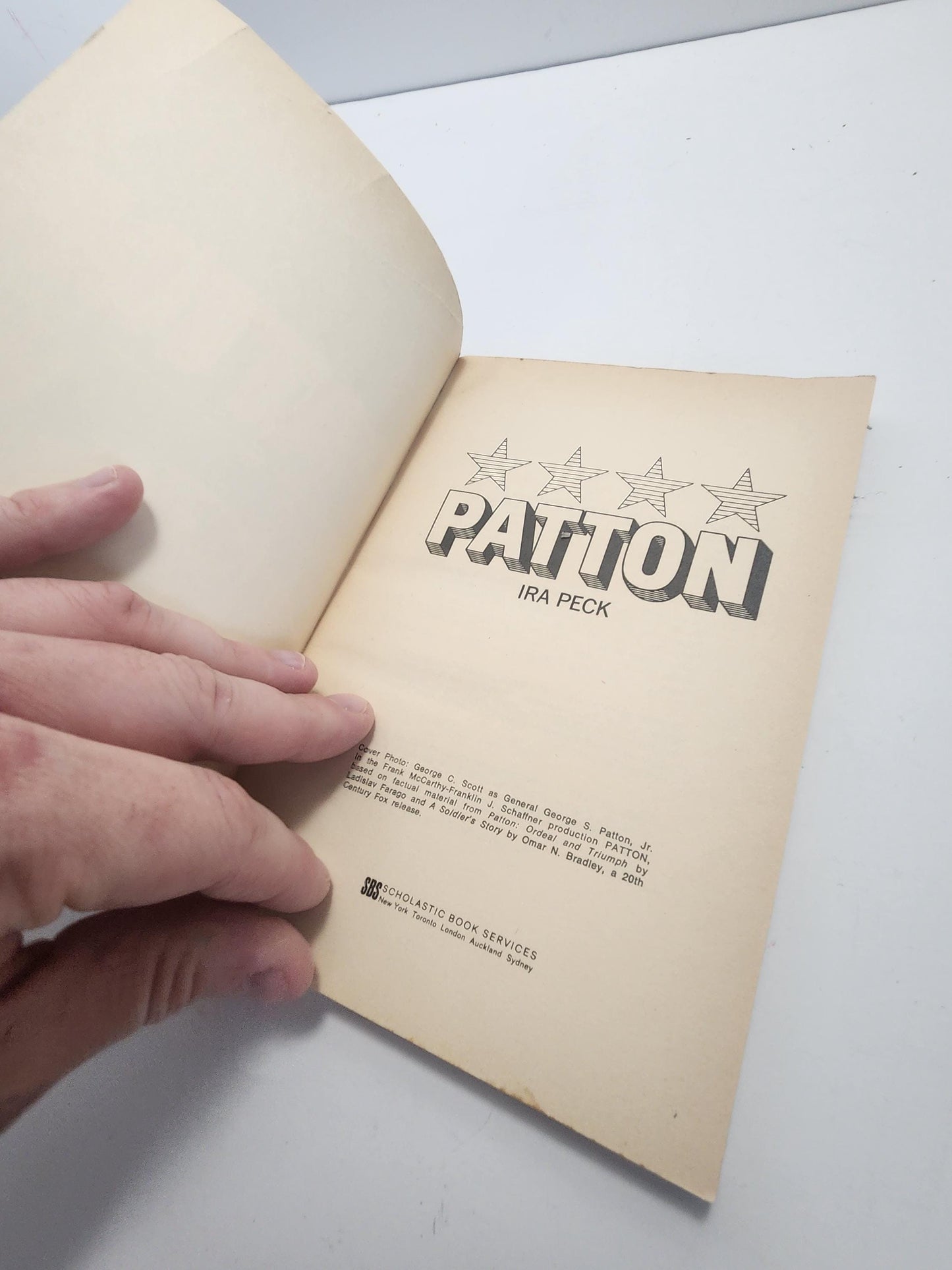 Patton 1970 By Ira Peck - Patton - Patton Books - Books - Vintage Books - Scholastic ' Ira Peck - Ira Peck Books