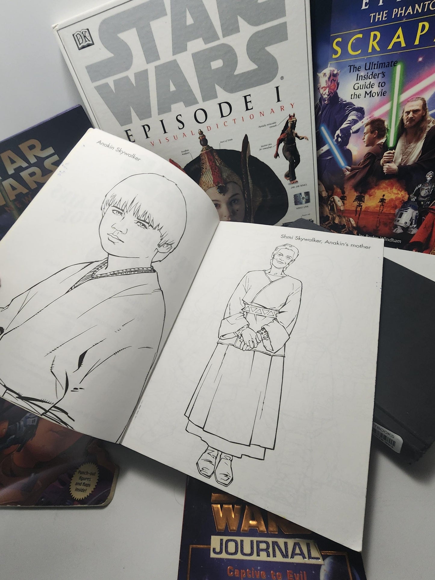 Star Wars Books - Coloring Books - Chapter Books - Children's Books - Star Wars - Vintage Books