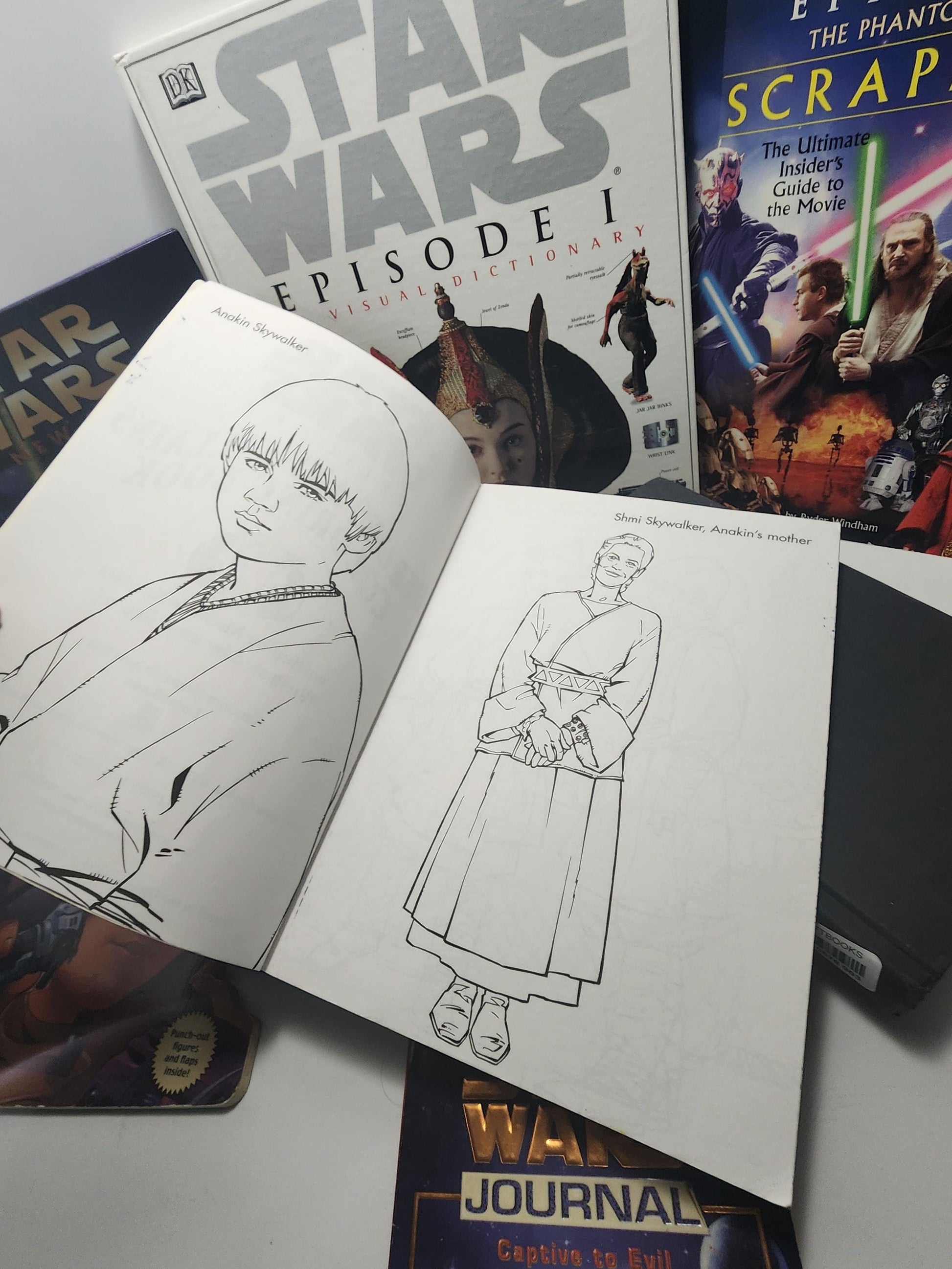 Star Wars Books - Coloring Books - Chapter Books - Children's Books - Star Wars - Vintage Books