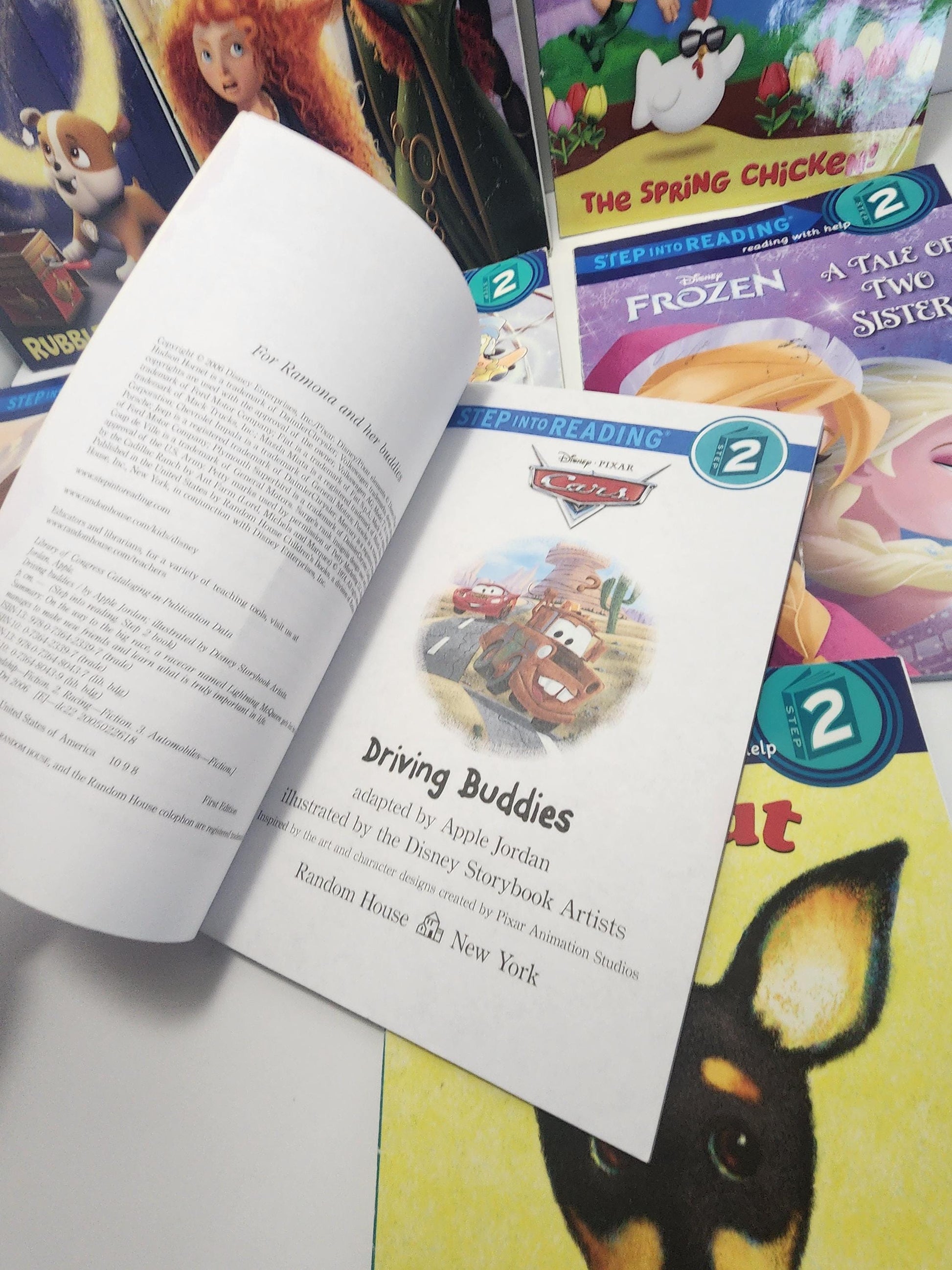 Disney Step 2 Learner Children's Books Lot - Disney - Book Lot - Step 2 - Step 2 Books - Learning Books - School Books