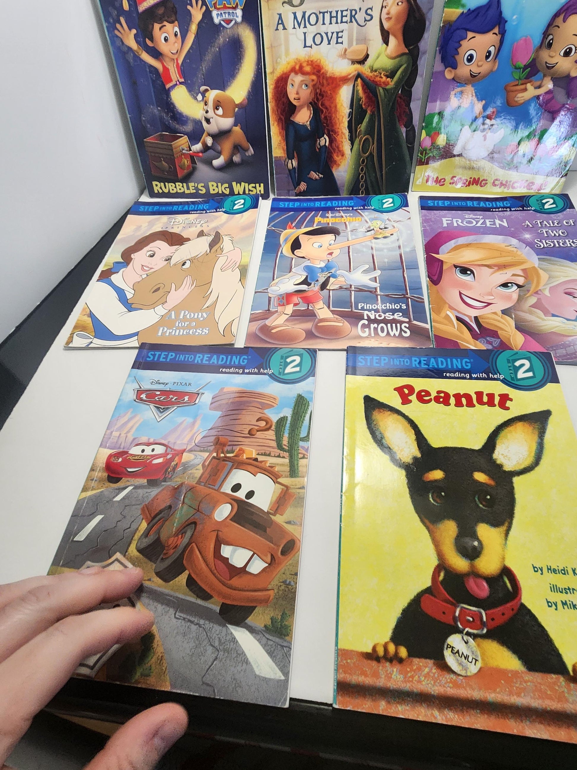 Disney Step 2 Learner Children's Books Lot - Disney - Book Lot - Step 2 - Step 2 Books - Learning Books - School Books