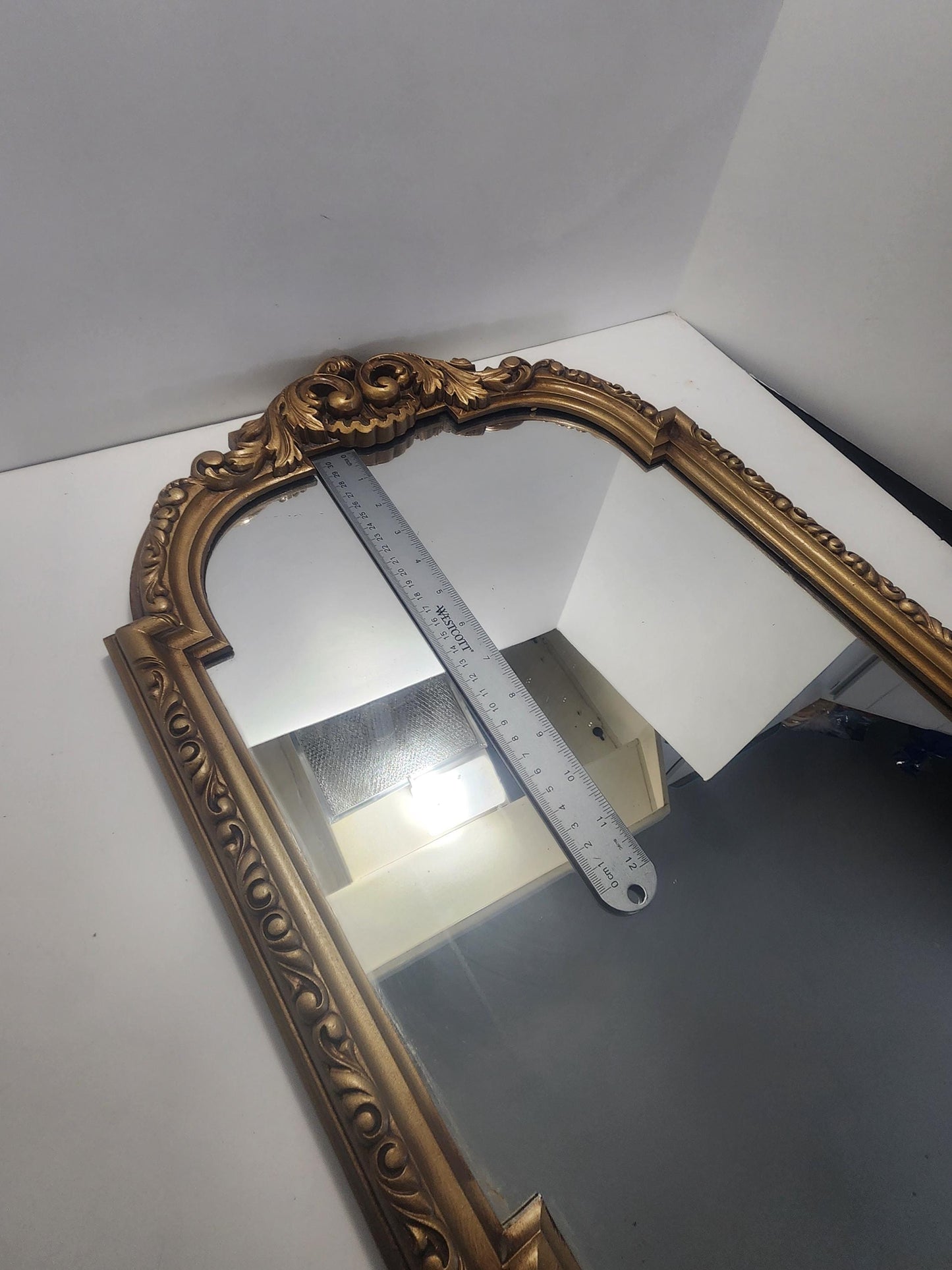 1970s Medium Rococo Style Mirror - Rococo - 1970s - Wall Decor - Mirror - Mirrors - Vintage Mirror - French - French Mirror