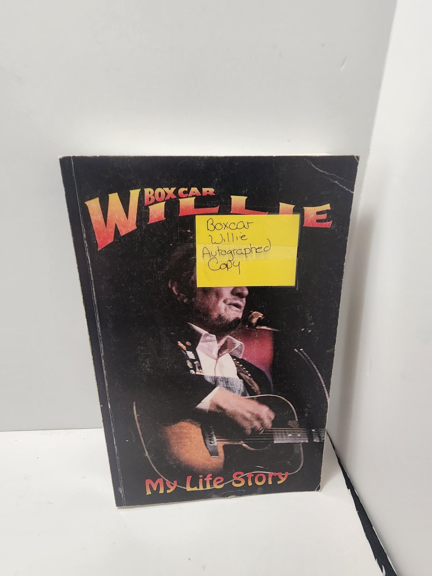 BoxCar Willie 1995 My Life Autographed Copy - Autographed - Autographed Books - Autobiography - Box Car Willie - Boxcar Willie