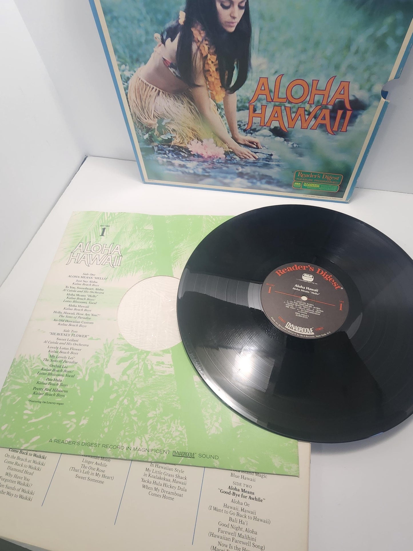 Alpha Hawaii Orginal 1978 Readers Digest 5 Record set - Hawaii Melodies From Paradise Orginal - Vinyl - Vinyl Records - Hawaii - Vintage